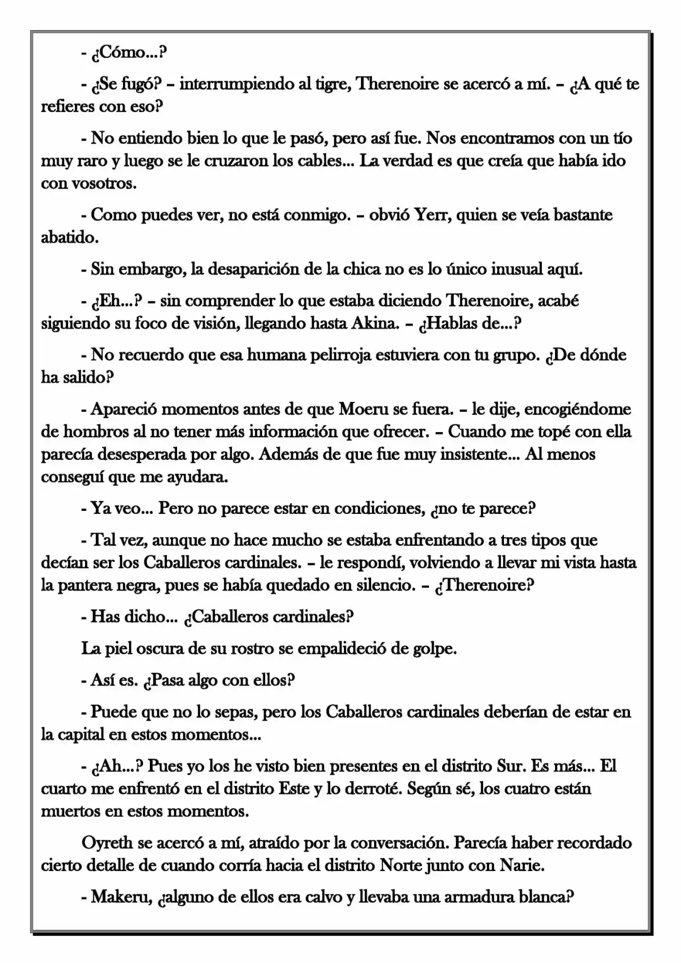 Monochrome Cross - Remade (Novela) - Capítulo 78 - Página 6 - LectorTMOo