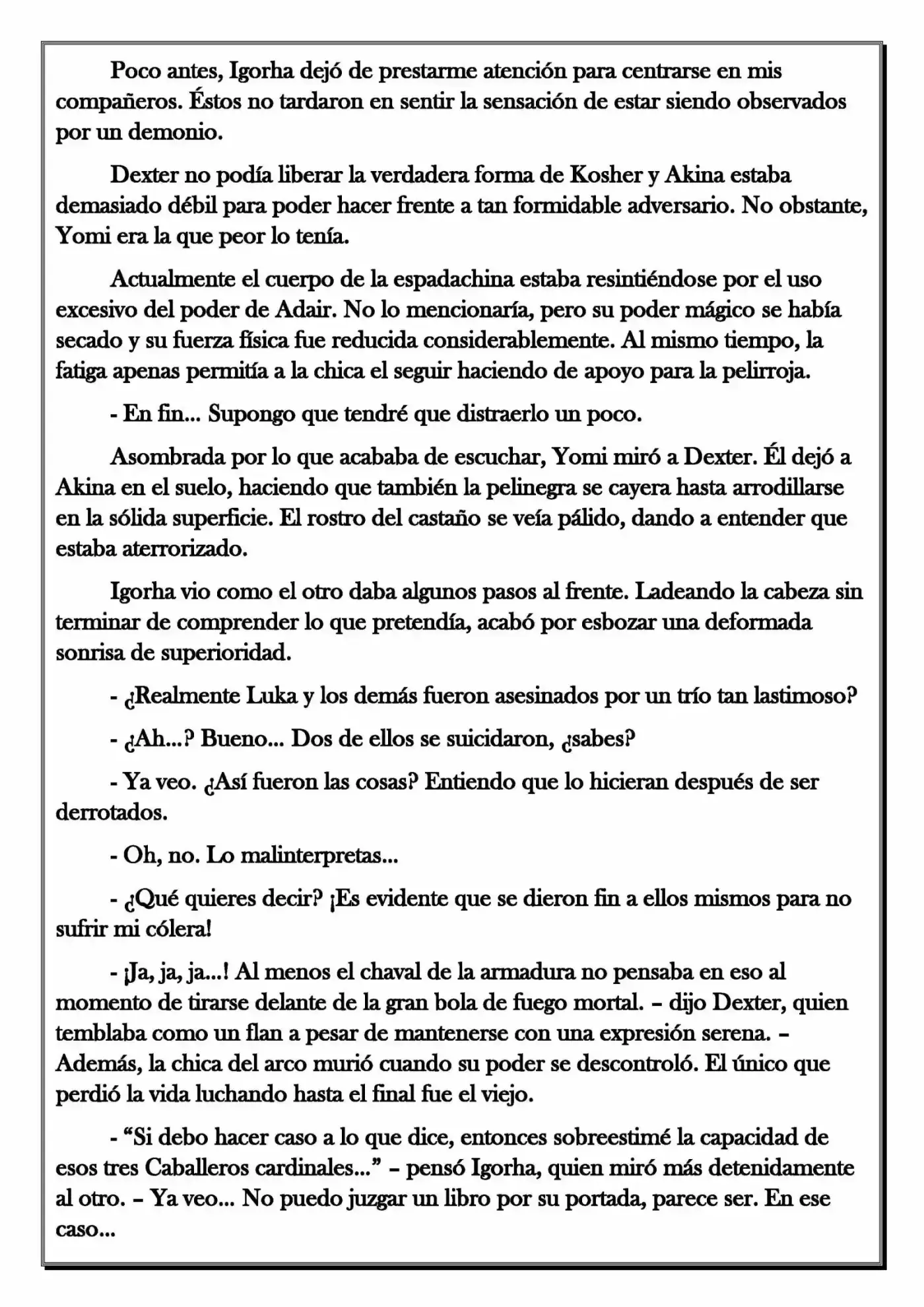 Monochrome Cross - Remade (Novela) - Capítulo 78 - Página 9 - LectorTMOo