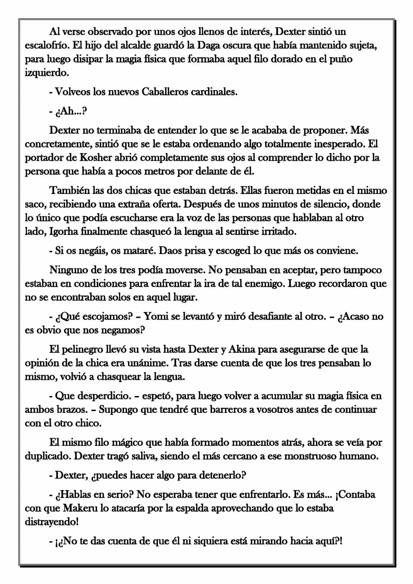Monochrome Cross - Remade (Novela) - Capítulo 78 - Página 10 - LectorTMOo