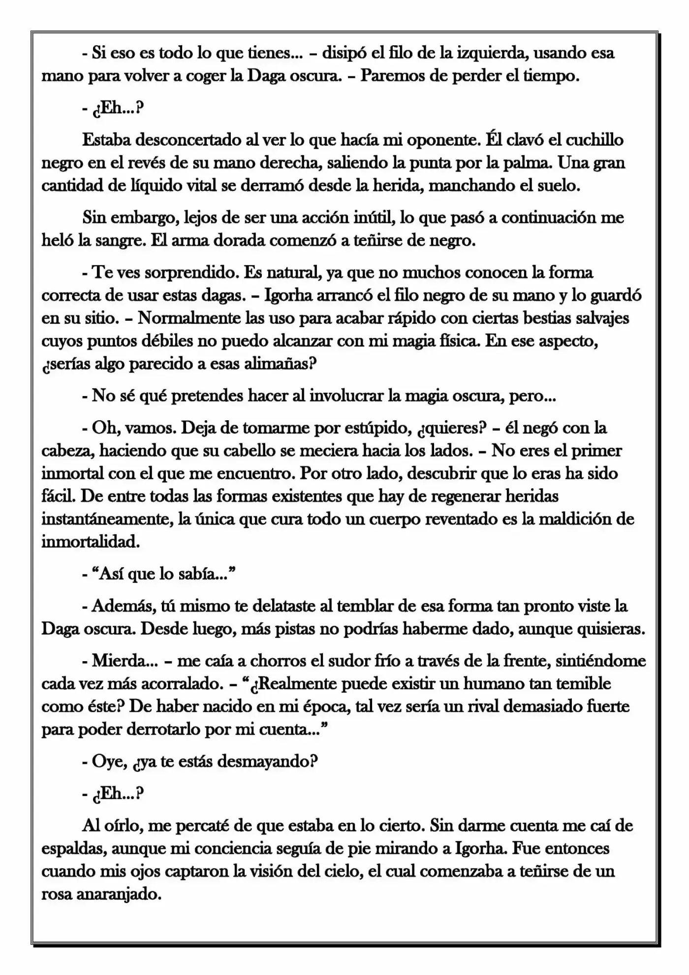 Monochrome Cross - Remade (Novela) - Capítulo 79 - Página 6 - LectorTMOo