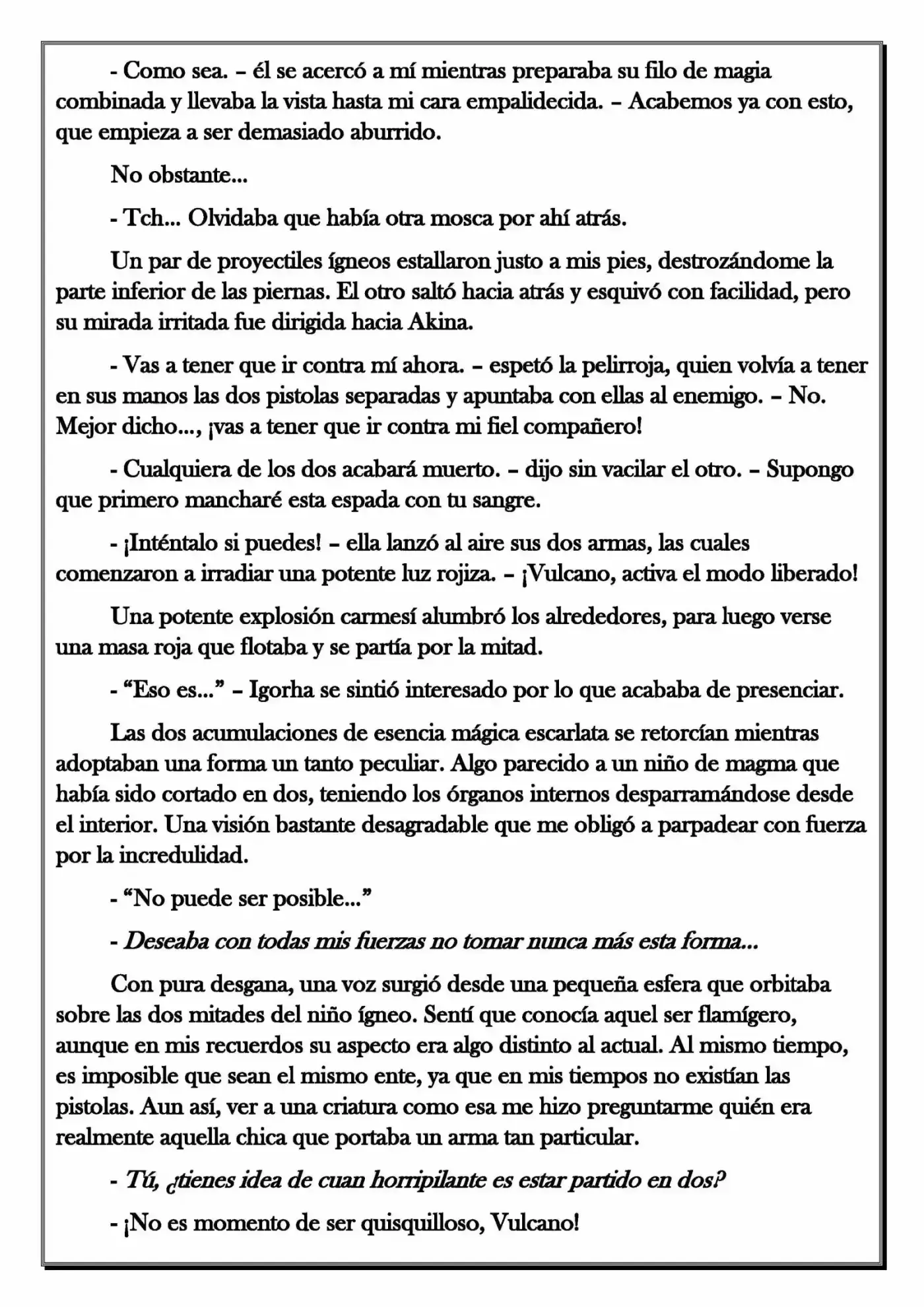 Monochrome Cross - Remade (Novela) - Capítulo 79 - Página 7 - LectorTMOo