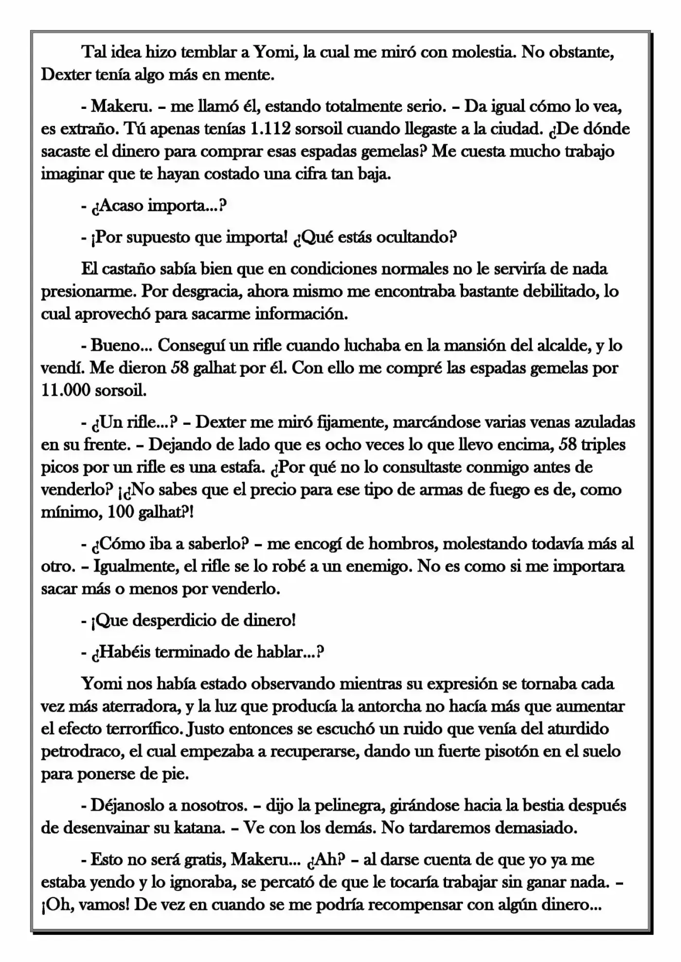 Monochrome Cross - Remade (Novela) - Capítulo 81 - Página 8 - LectorTMOo