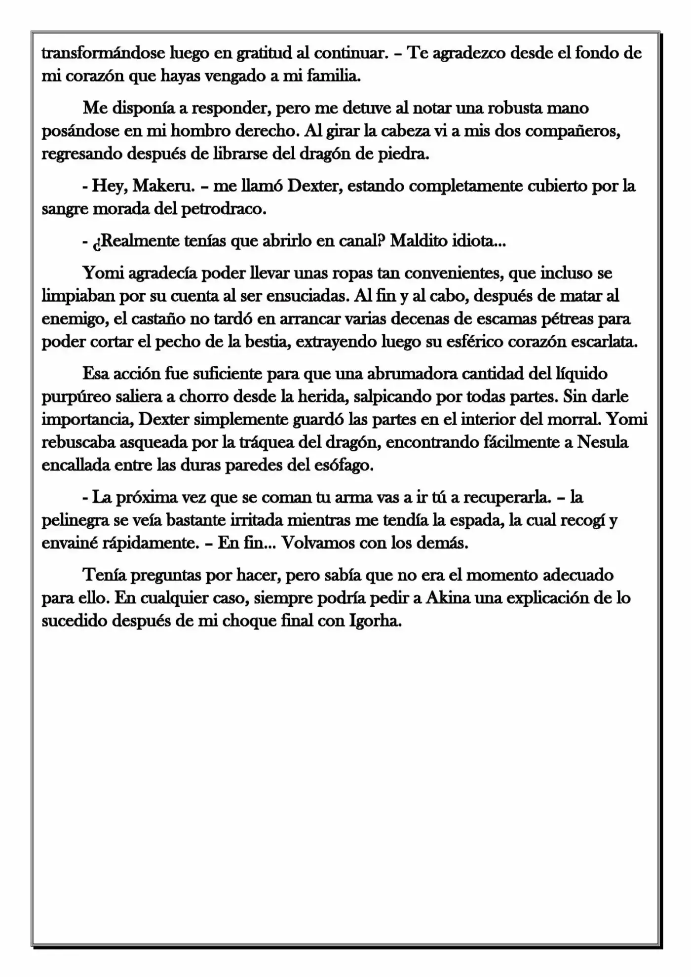 Monochrome Cross - Remade (Novela) - Capítulo 81 - Página 11 - LectorTMOo