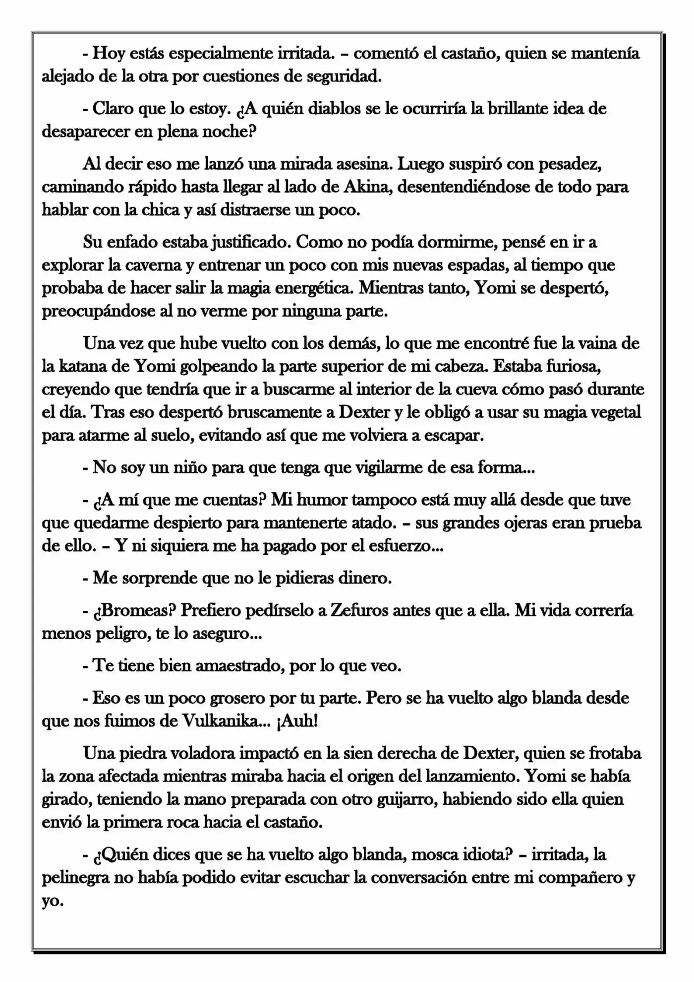 Monochrome Cross - Remade (Novela) - Capítulo 83 - Página 10 - LectorTMOo