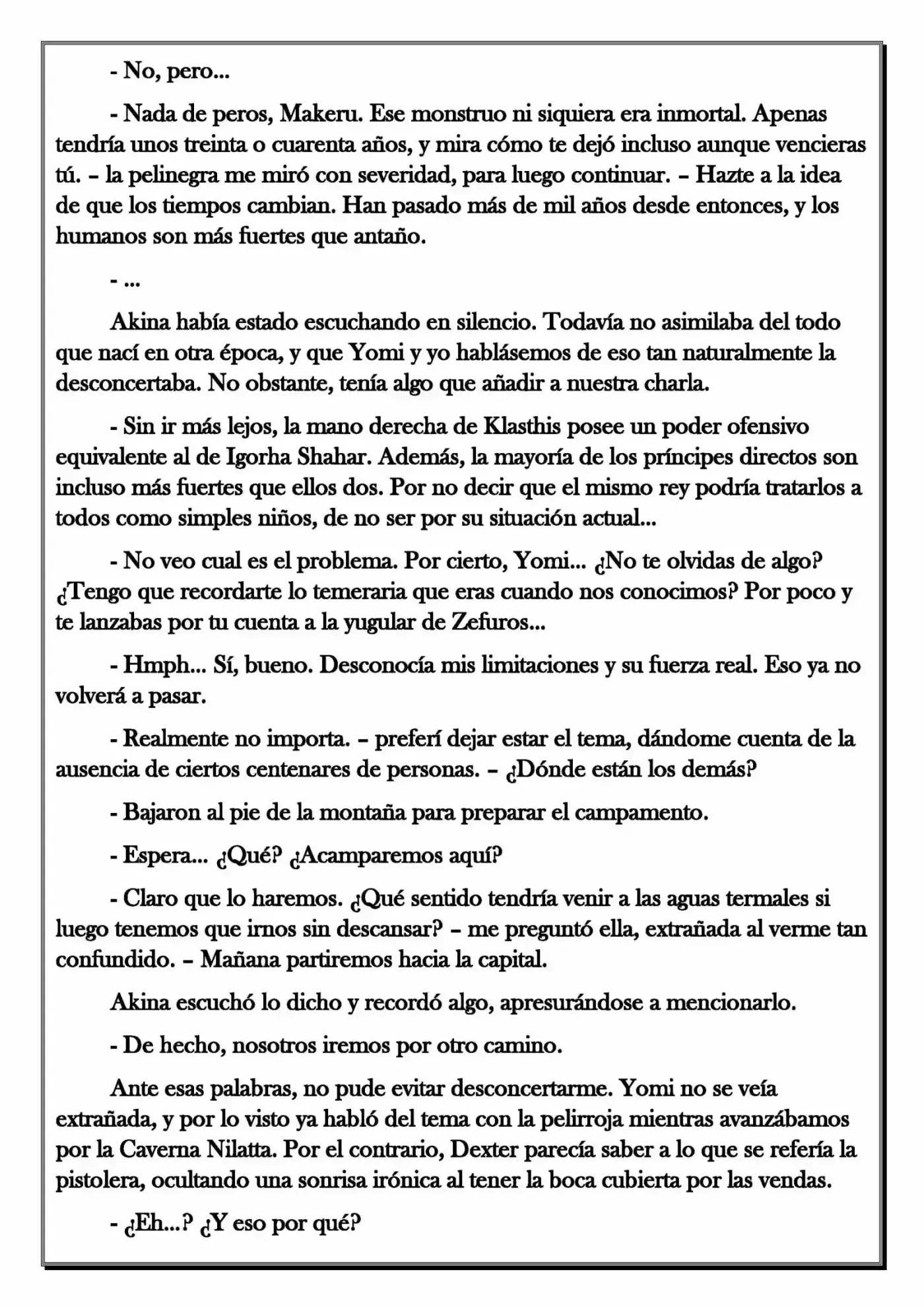 Monochrome Cross - Remade (Novela) - Capítulo 84 - Página 5 - LectorTMOo