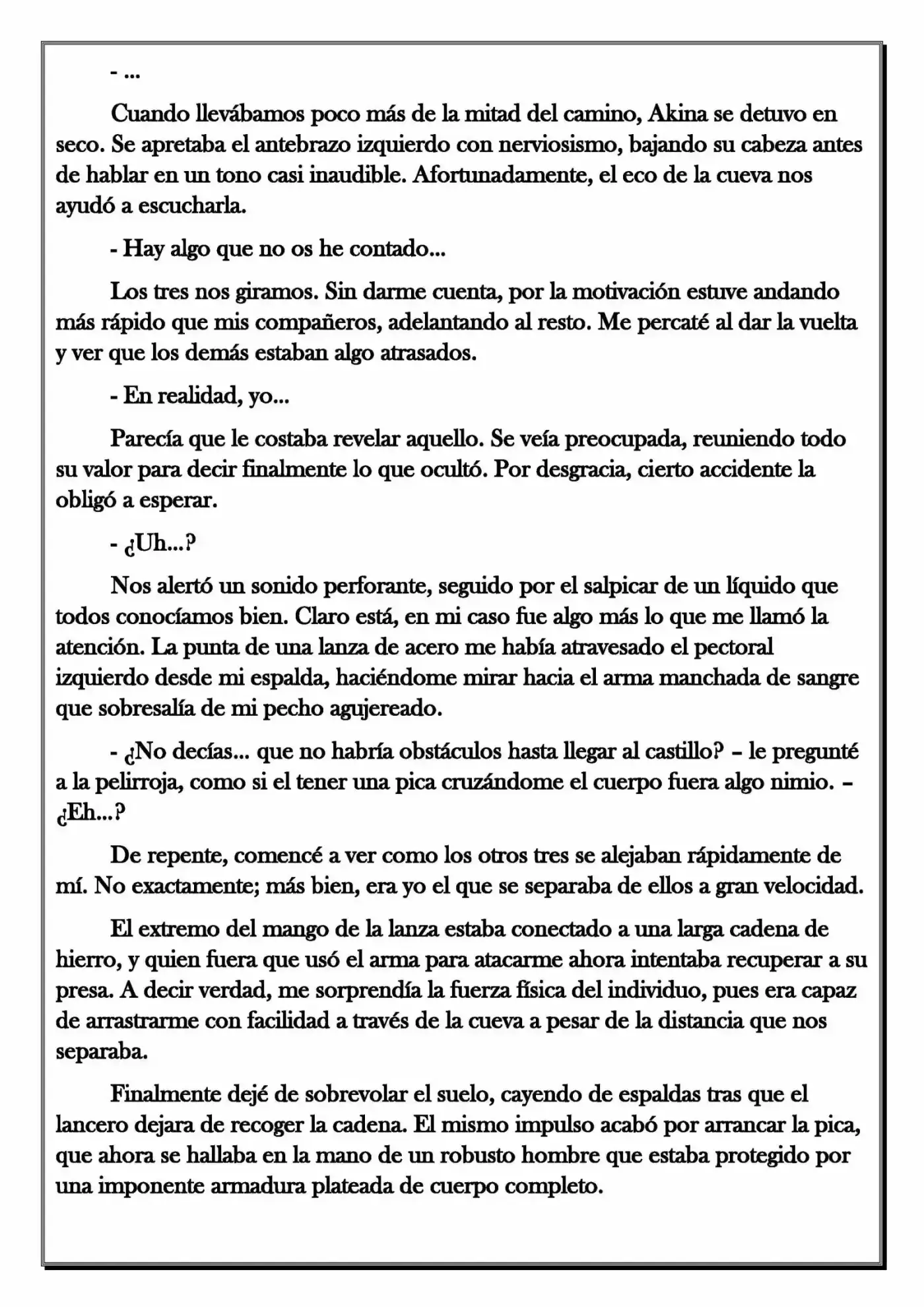 Monochrome Cross - Remade (Novela) - Capítulo 85 - Página 4 - LectorTMOo