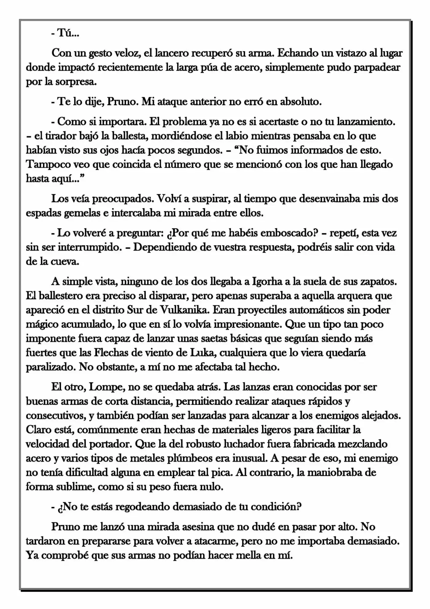 Monochrome Cross - Remade (Novela) - Capítulo 85 - Página 6 - LectorTMOo