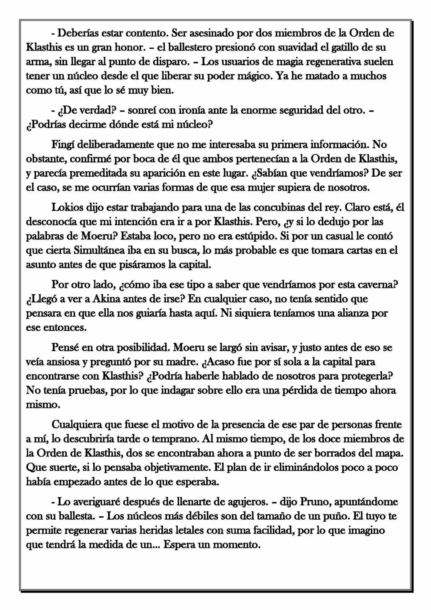 Monochrome Cross - Remade (Novela) - Capítulo 85 - Página 7 - LectorTMOo