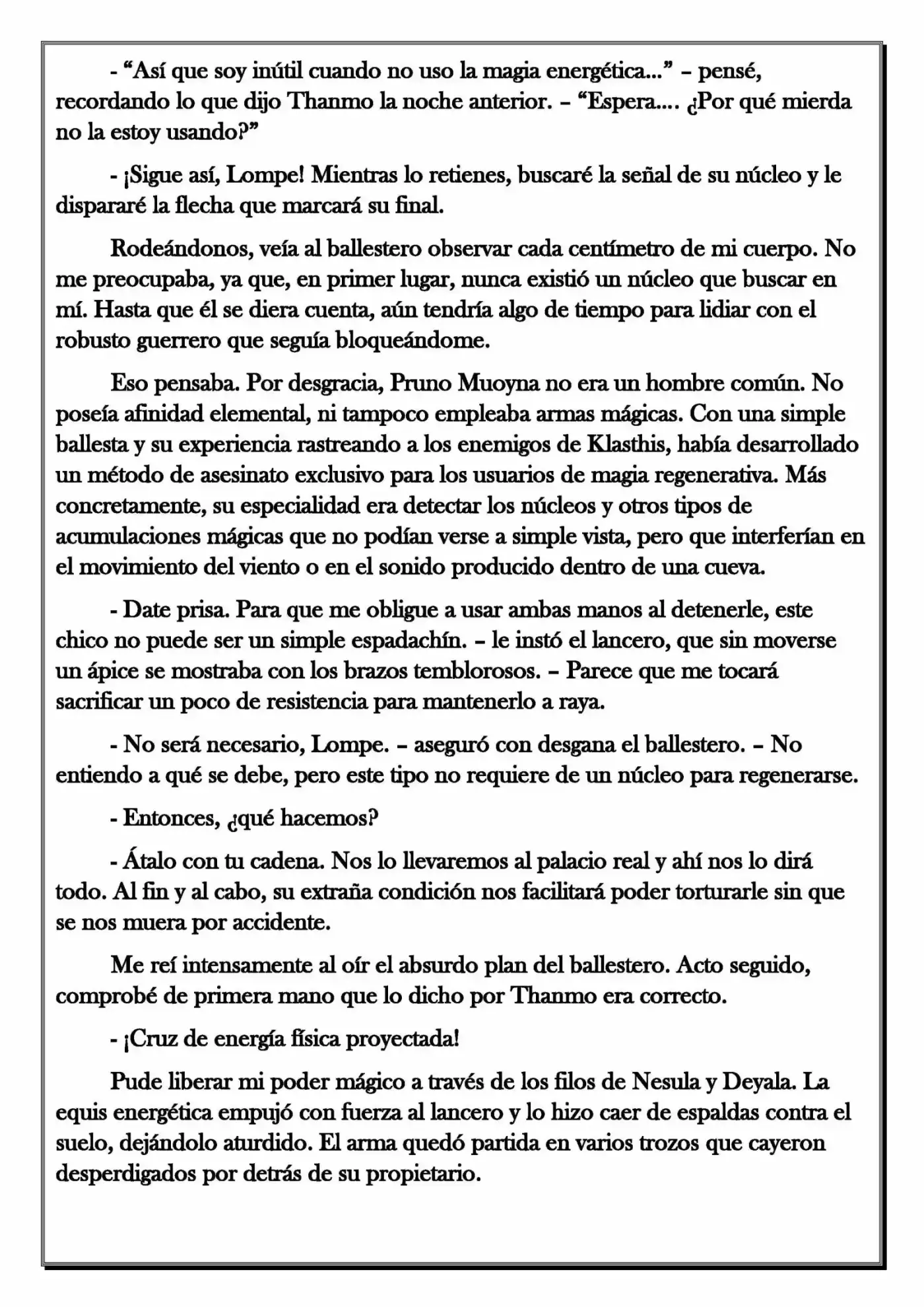 Monochrome Cross - Remade (Novela) - Capítulo 85 - Página 9 - LectorTMOo