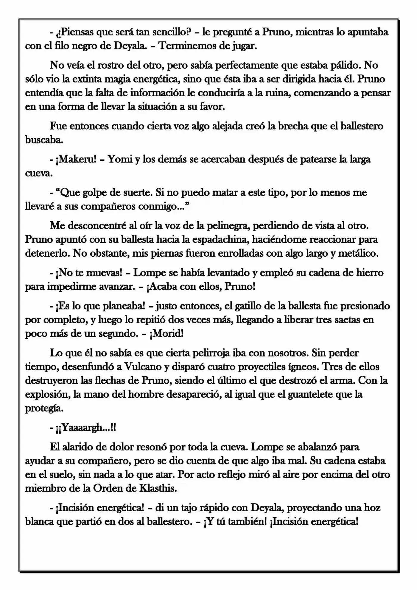 Monochrome Cross - Remade (Novela) - Capítulo 85 - Página 10 - LectorTMOo