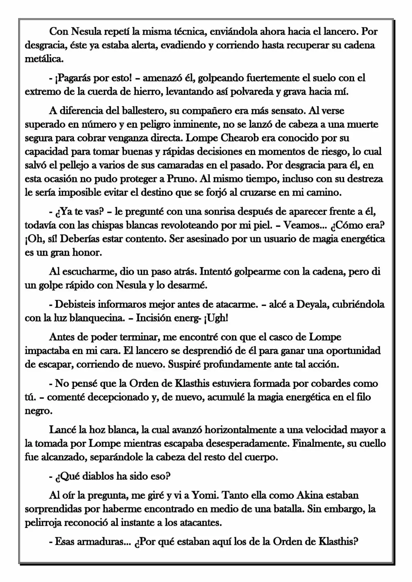 Monochrome Cross - Remade (Novela) - Capítulo 85 - Página 11 - LectorTMOo