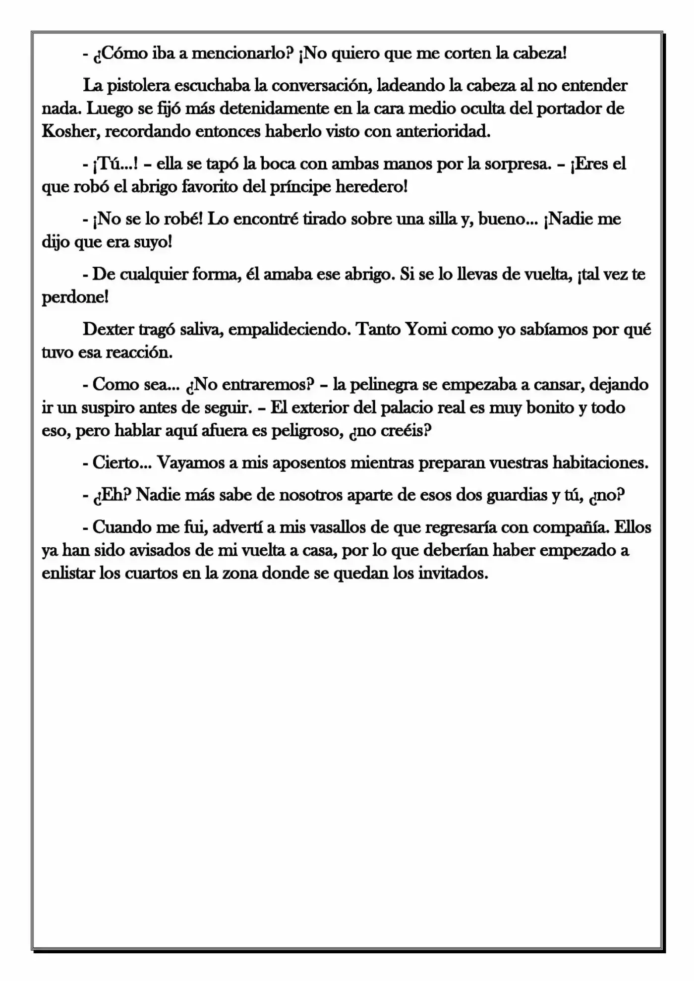 Monochrome Cross - Remade (Novela) - Capítulo 86 - Página 4 - LectorTMOo