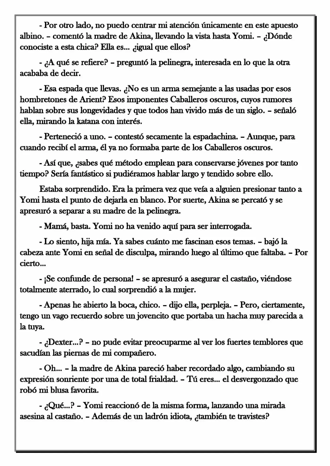 Monochrome Cross - Remade (Novela) - Capítulo 87 - Página 5 - LectorTMOo