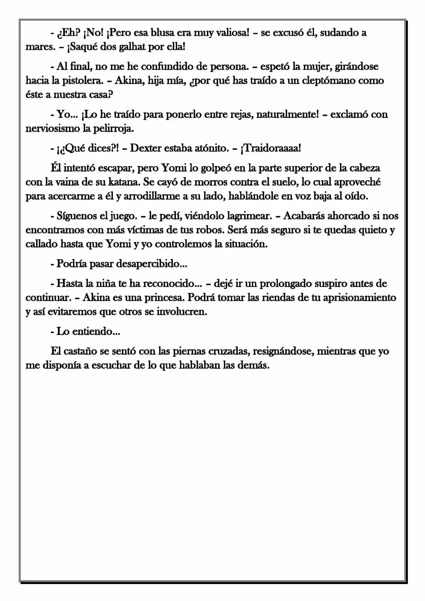 Monochrome Cross - Remade (Novela) - Capítulo 87 - Página 6 - LectorTMOo