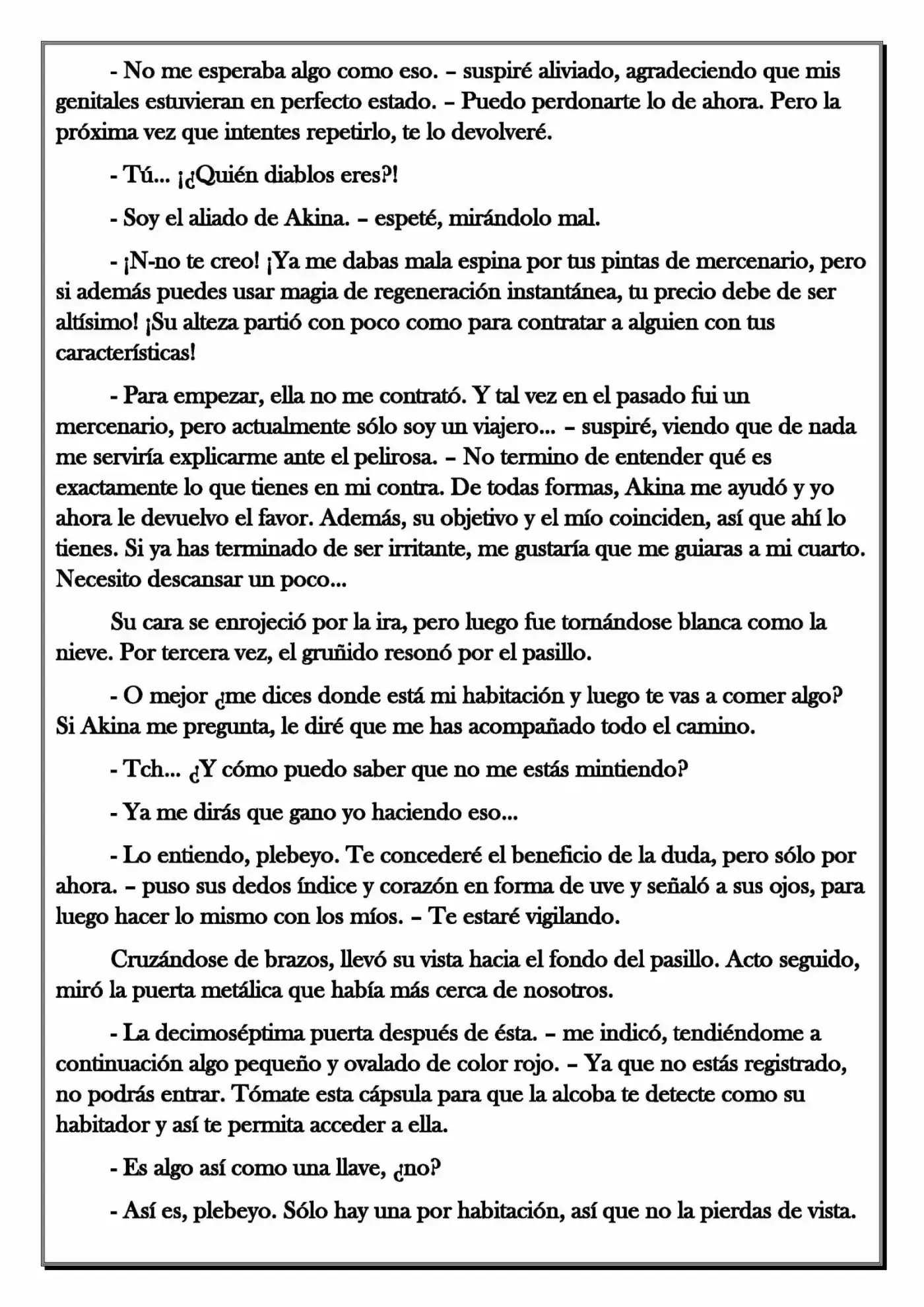 Monochrome Cross - Remade (Novela) - Capítulo 88 - Página 5 - LectorTMOo