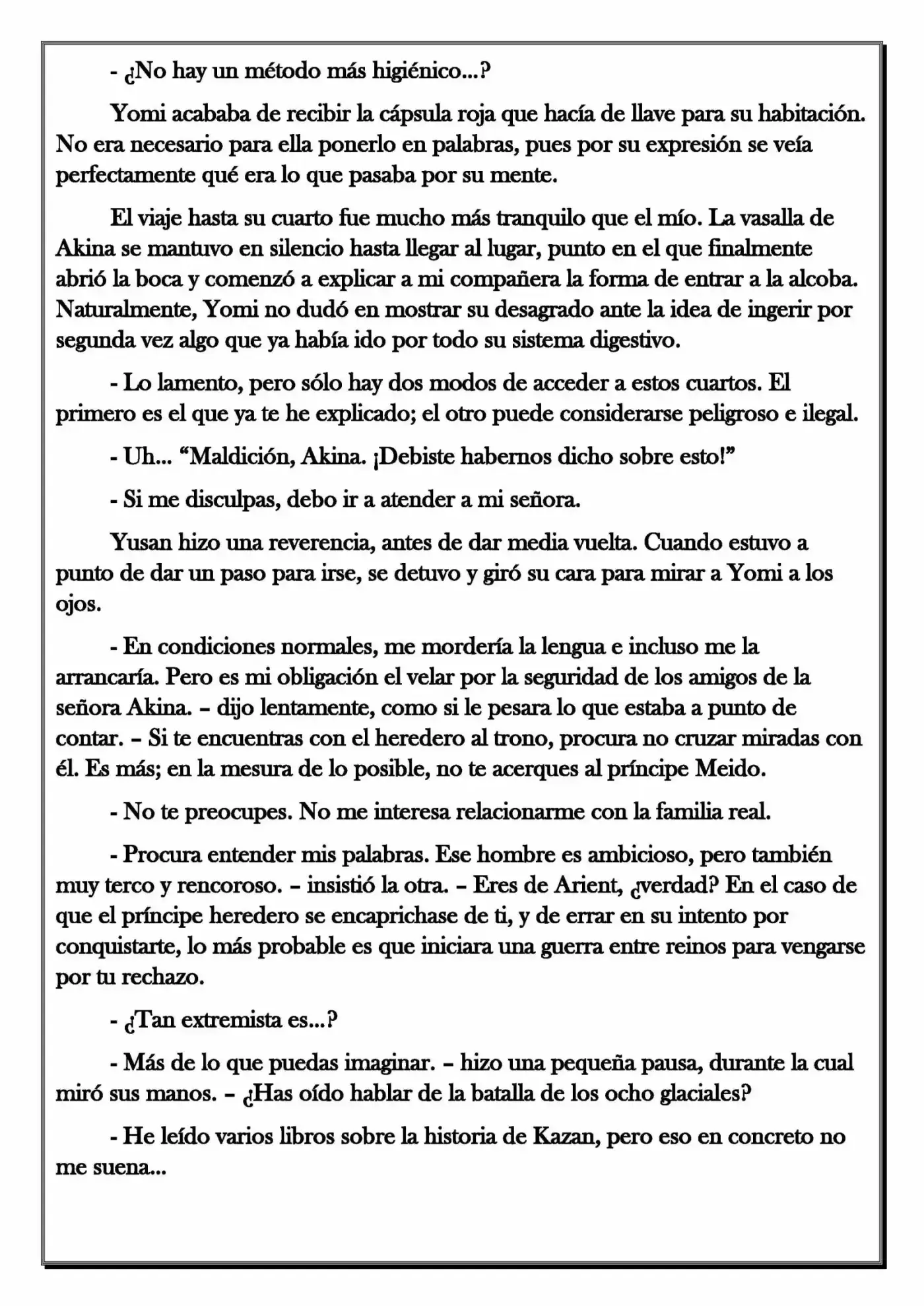 Monochrome Cross - Remade (Novela) - Capítulo 88 - Página 8 - LectorTMOo
