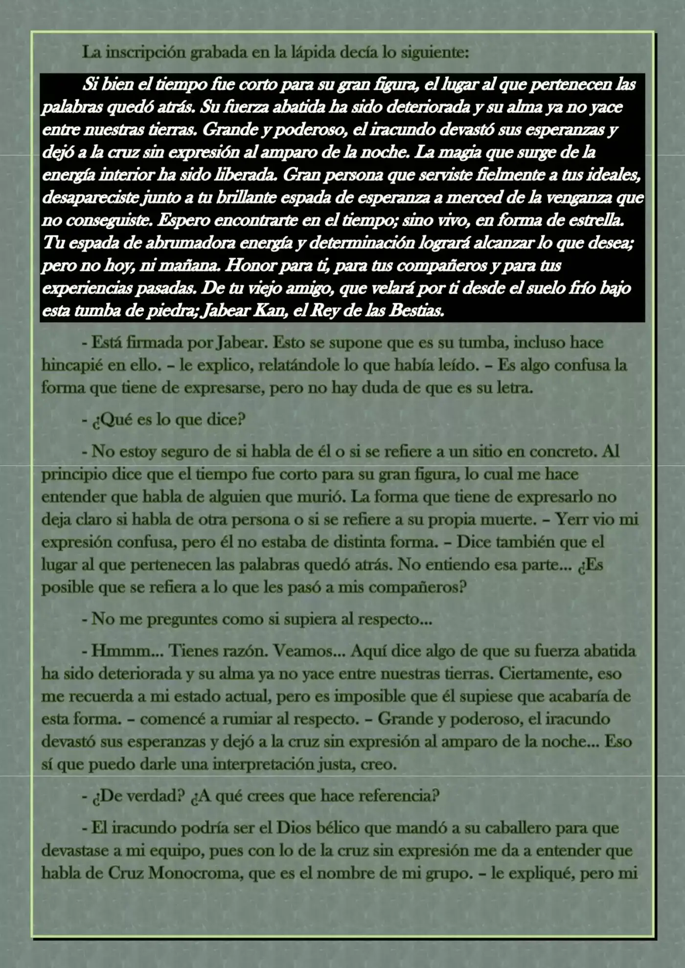 Monochrome Cross - Remade (Novela) - Capítulo 9 - Página 6 - LectorTMOo