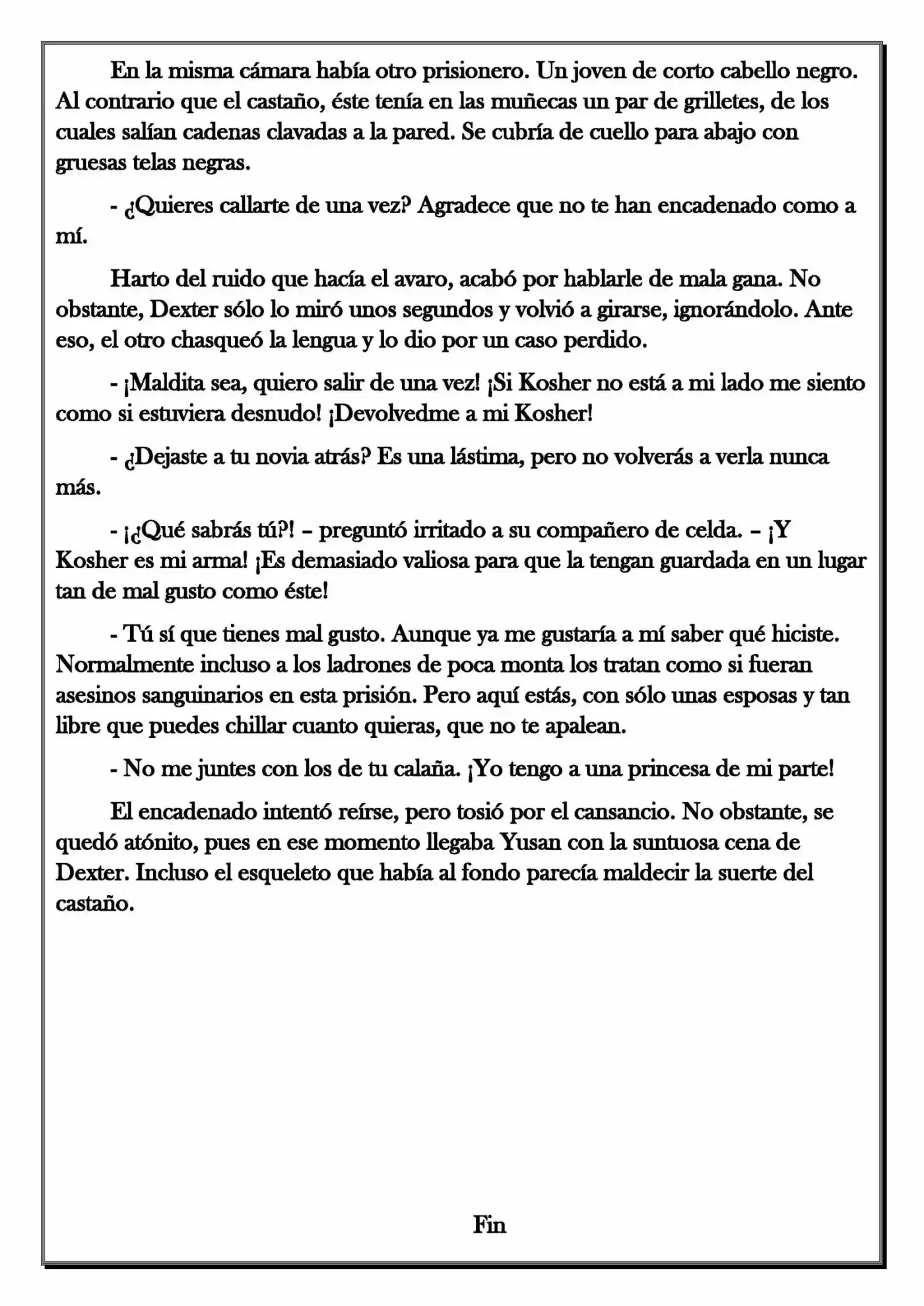 Monochrome Cross - Remade (Novela) - Capítulo 90.50 - Página 3 - LectorTMOo