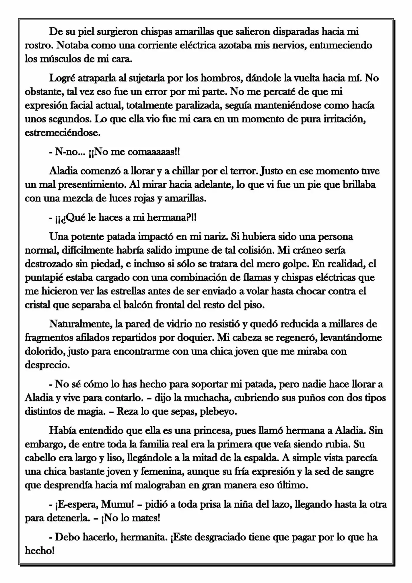 Monochrome Cross - Remade (Novela) - Capítulo 90 - Página 8 - LectorTMOo