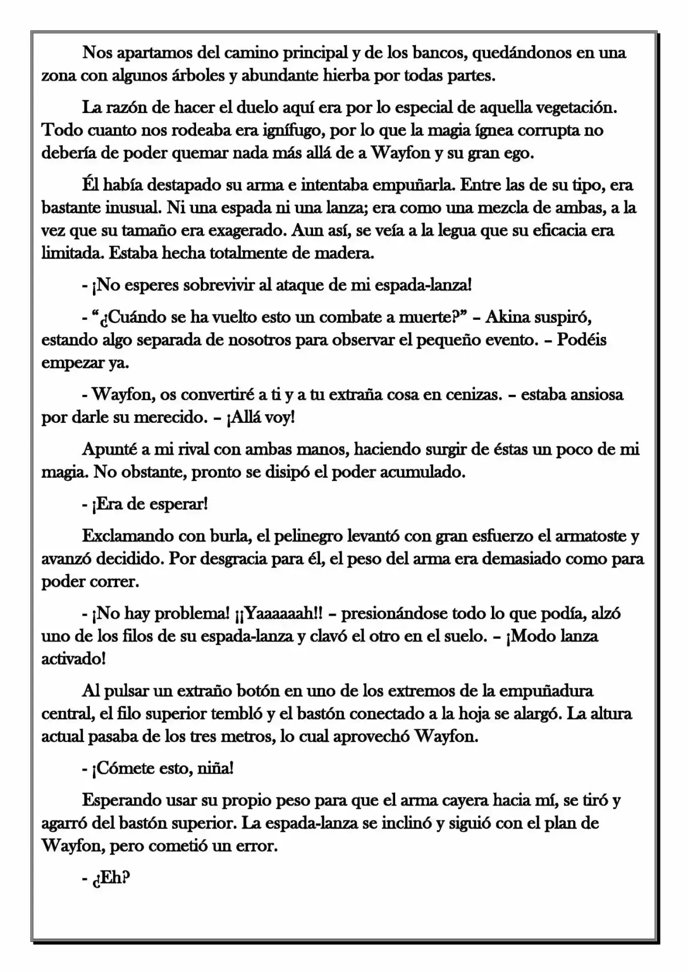 Monochrome Cross - Remade (Novela) - Capítulo 94 - Página 6 - LectorTMOo