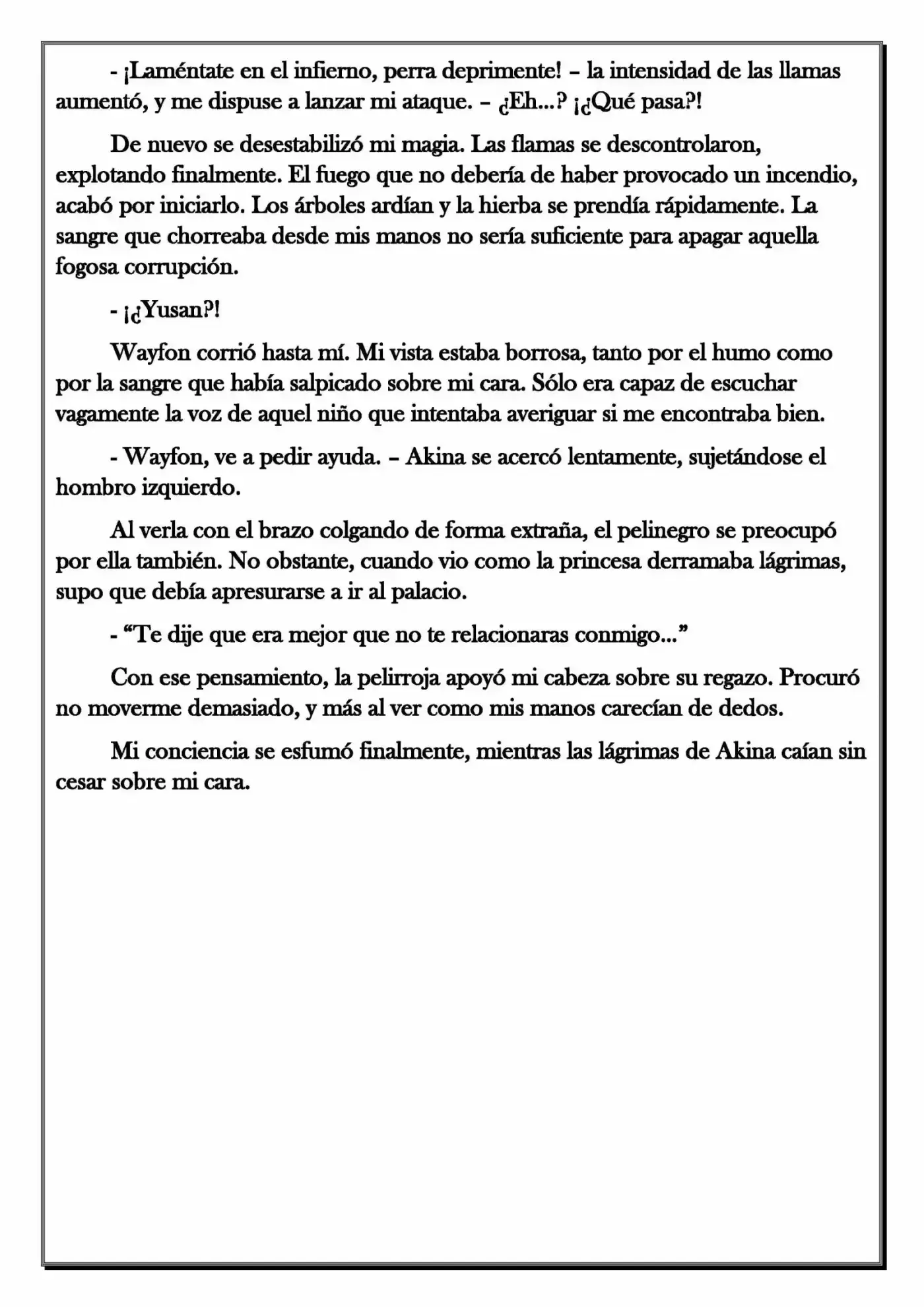 Monochrome Cross - Remade (Novela) - Capítulo 94 - Página 8 - LectorTMOo