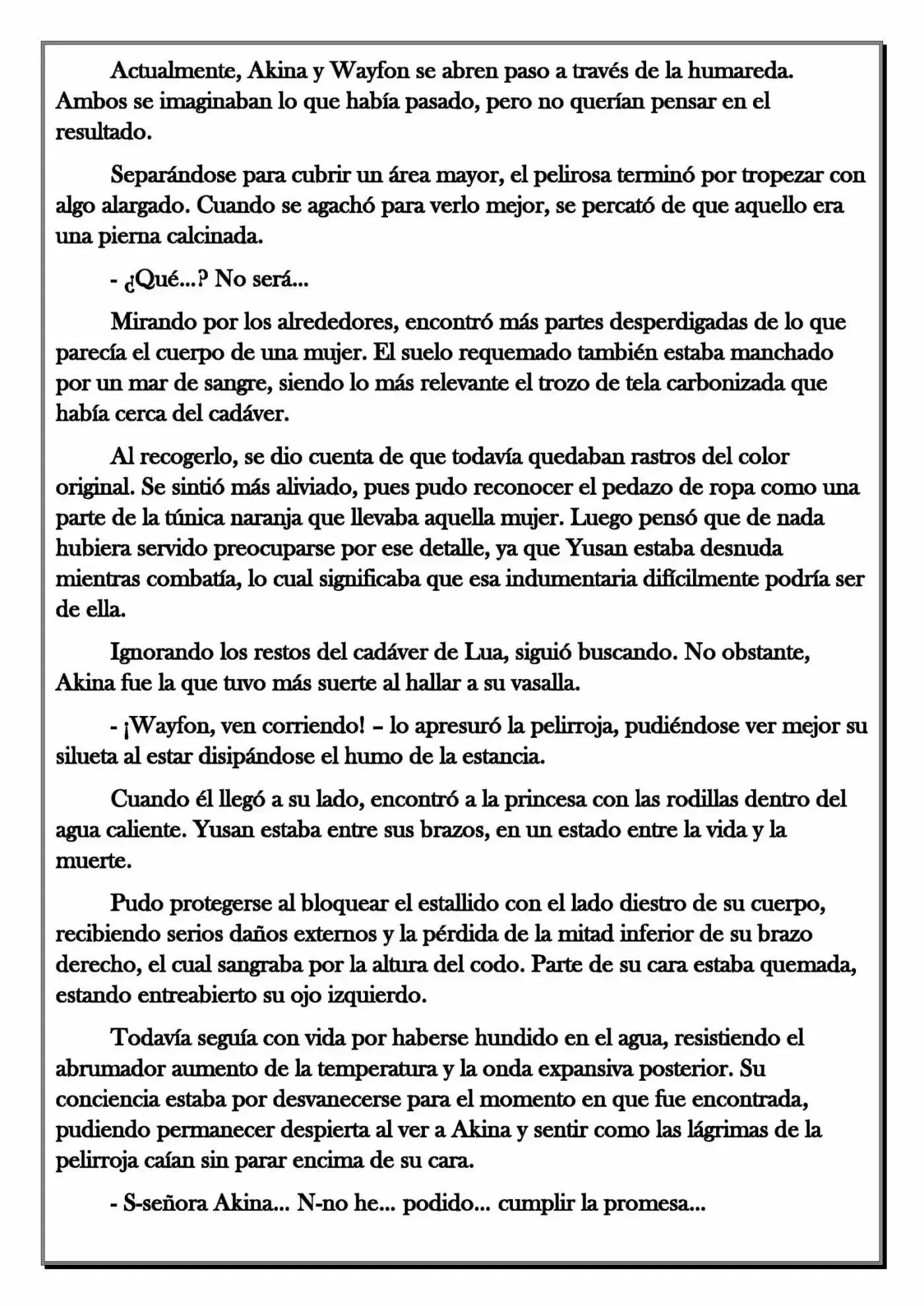 Monochrome Cross - Remade (Novela) - Capítulo 96 - Página 6 - LectorTMOo
