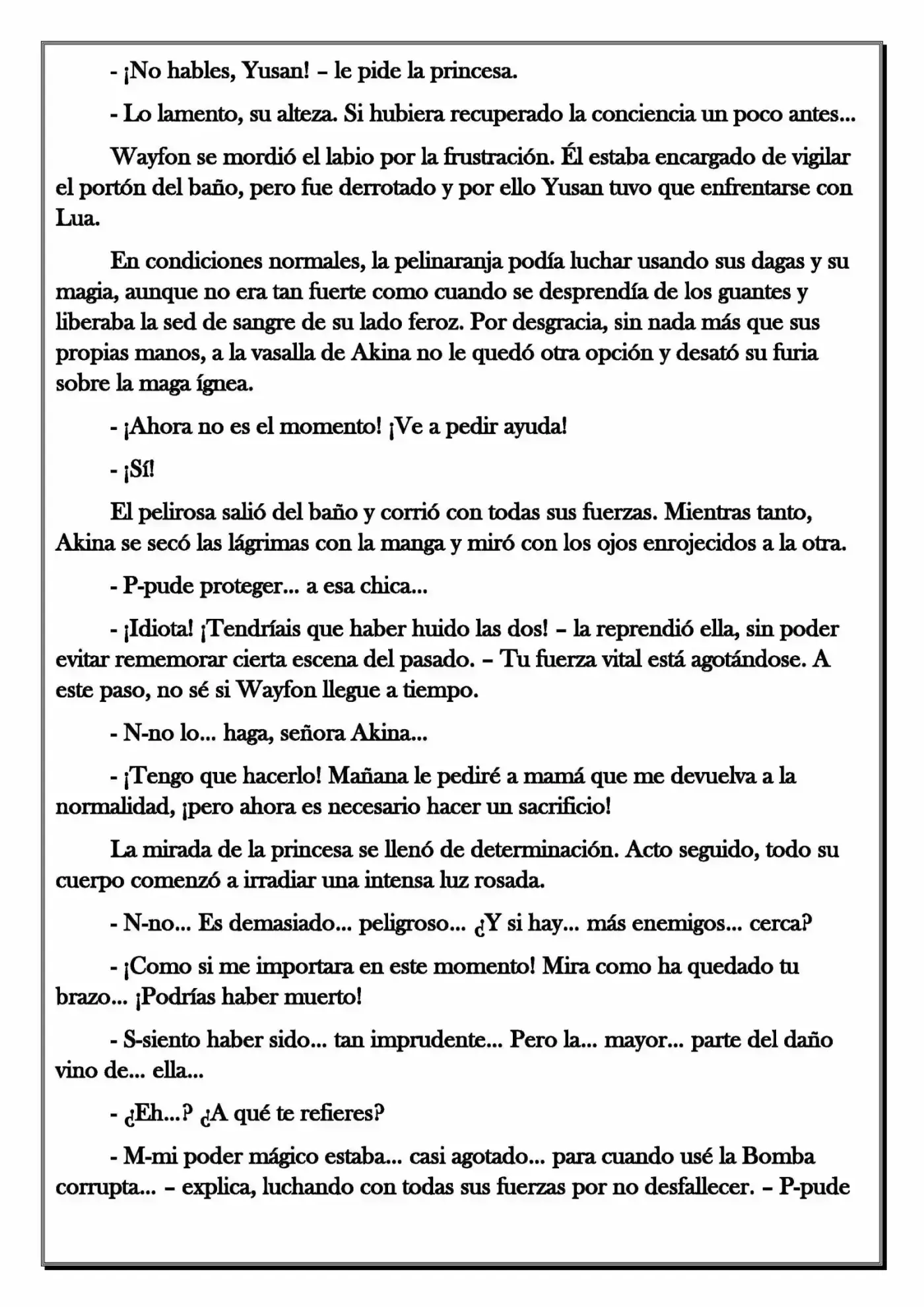 Monochrome Cross - Remade (Novela) - Capítulo 96 - Página 7 - LectorTMOo