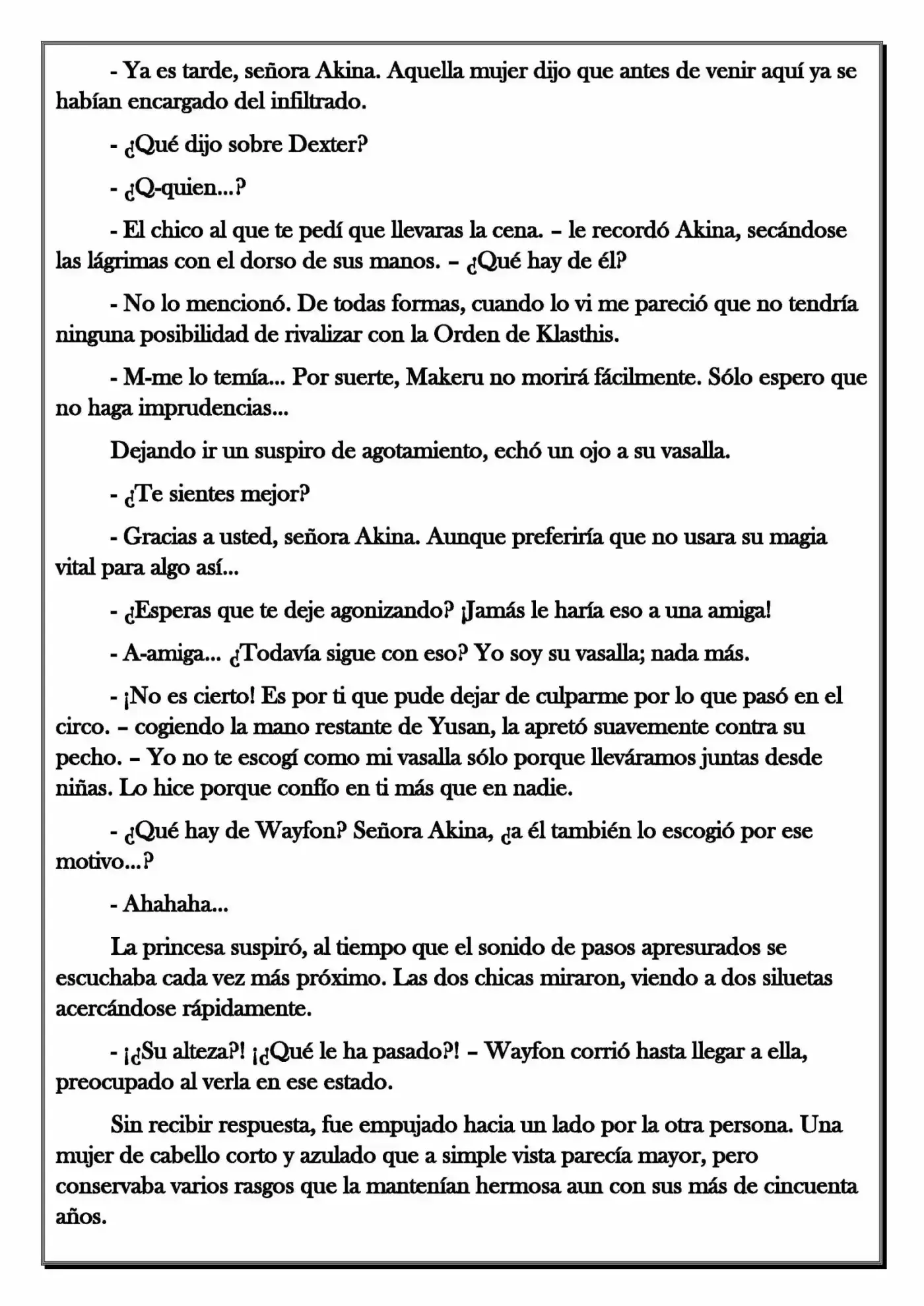 Monochrome Cross - Remade (Novela) - Capítulo 97 - Página 15 - LectorTMOo