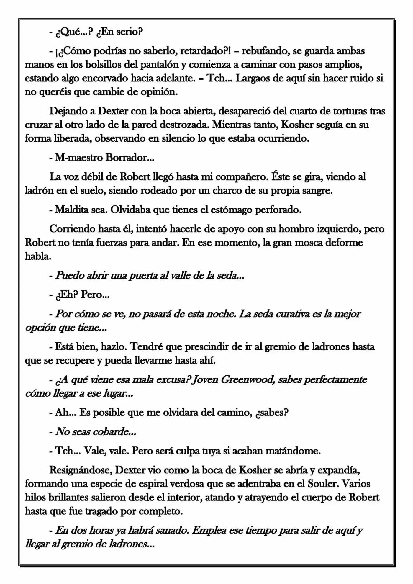 Monochrome Cross - Remade (Novela) - Capítulo 98 - Página 6 - LectorTMOo