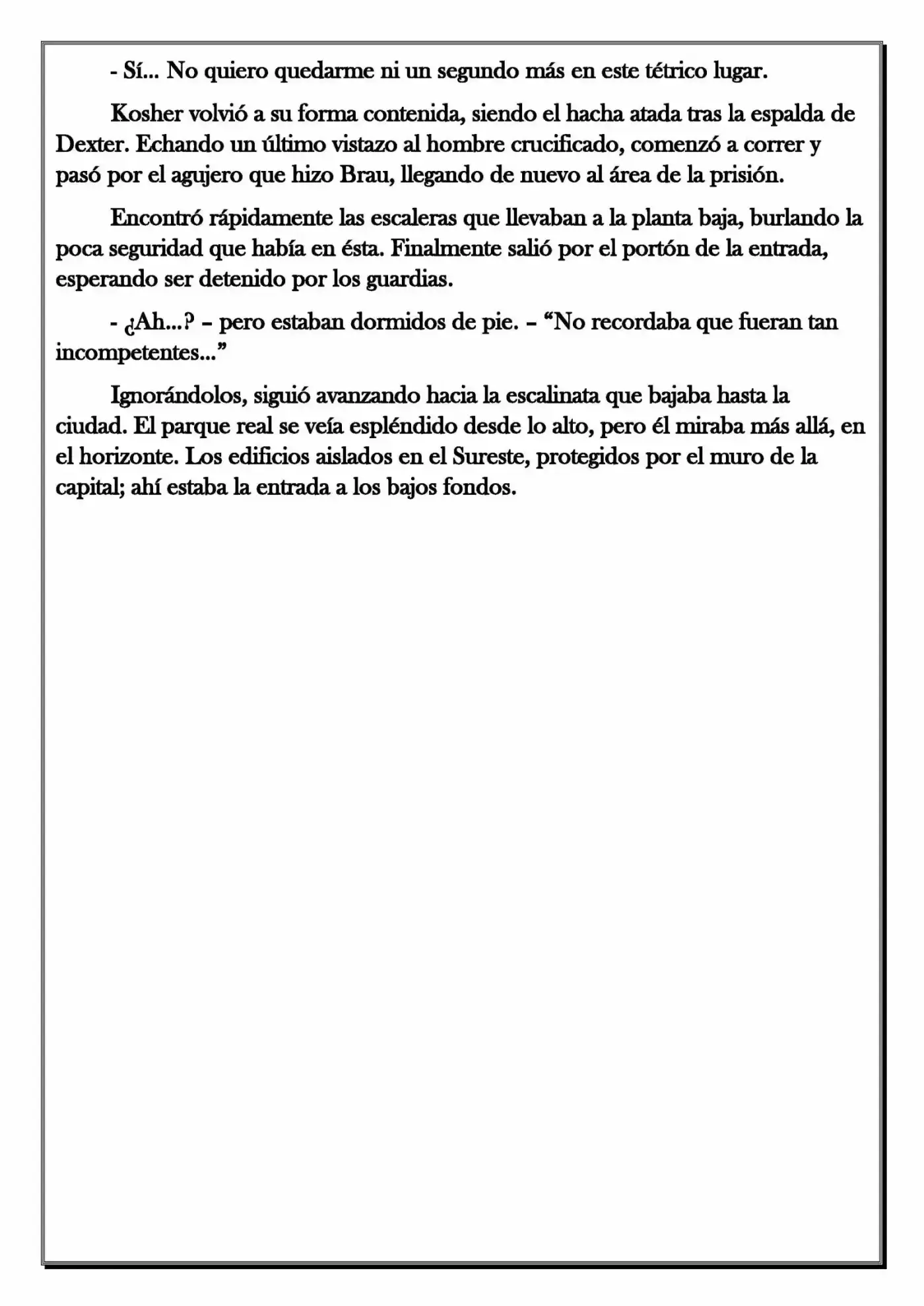 Monochrome Cross - Remade (Novela) - Capítulo 98 - Página 7 - LectorTMOo