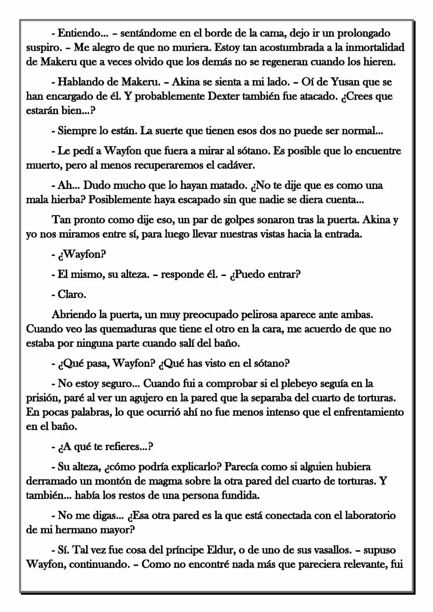 Monochrome Cross - Remade (Novela) - Capítulo 99 - Página 4 - LectorTMOo