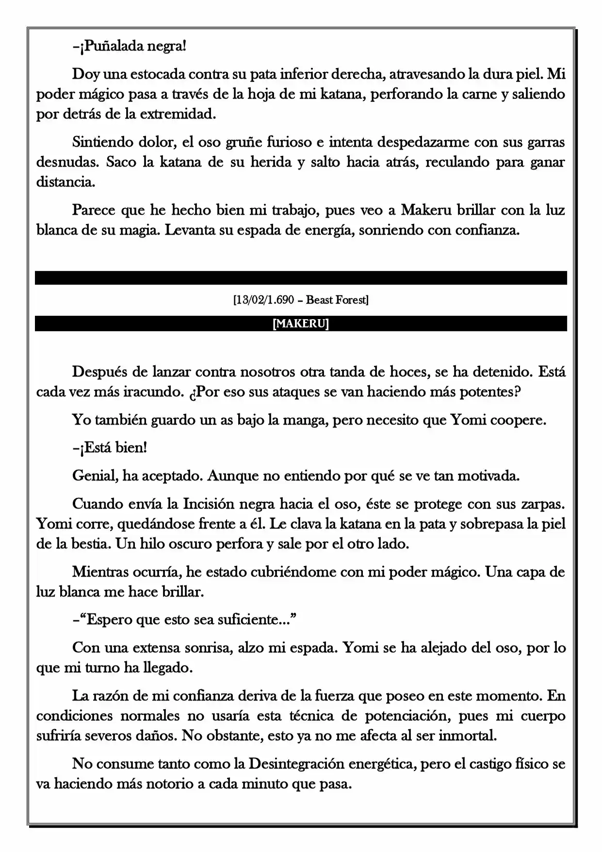 Monochrome Cross - Remade (Novela) - Capítulo 10 - Página 5 - LectorTMOo