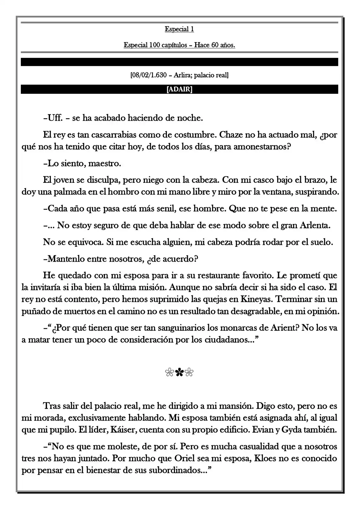 Monochrome Cross - Remade (Novela) - Capítulo 100.55 - Página 2 - LectorTMOo