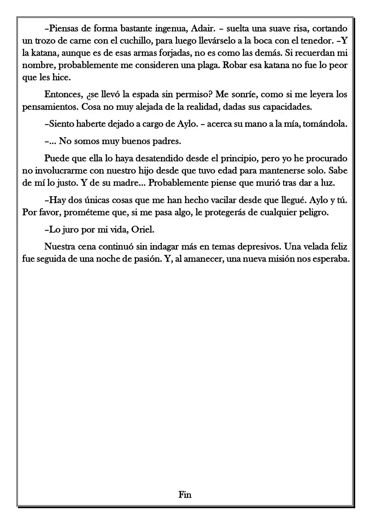 Monochrome Cross - Remade (Novela) - Capítulo 100.55 - Página 5 - LectorTMOo