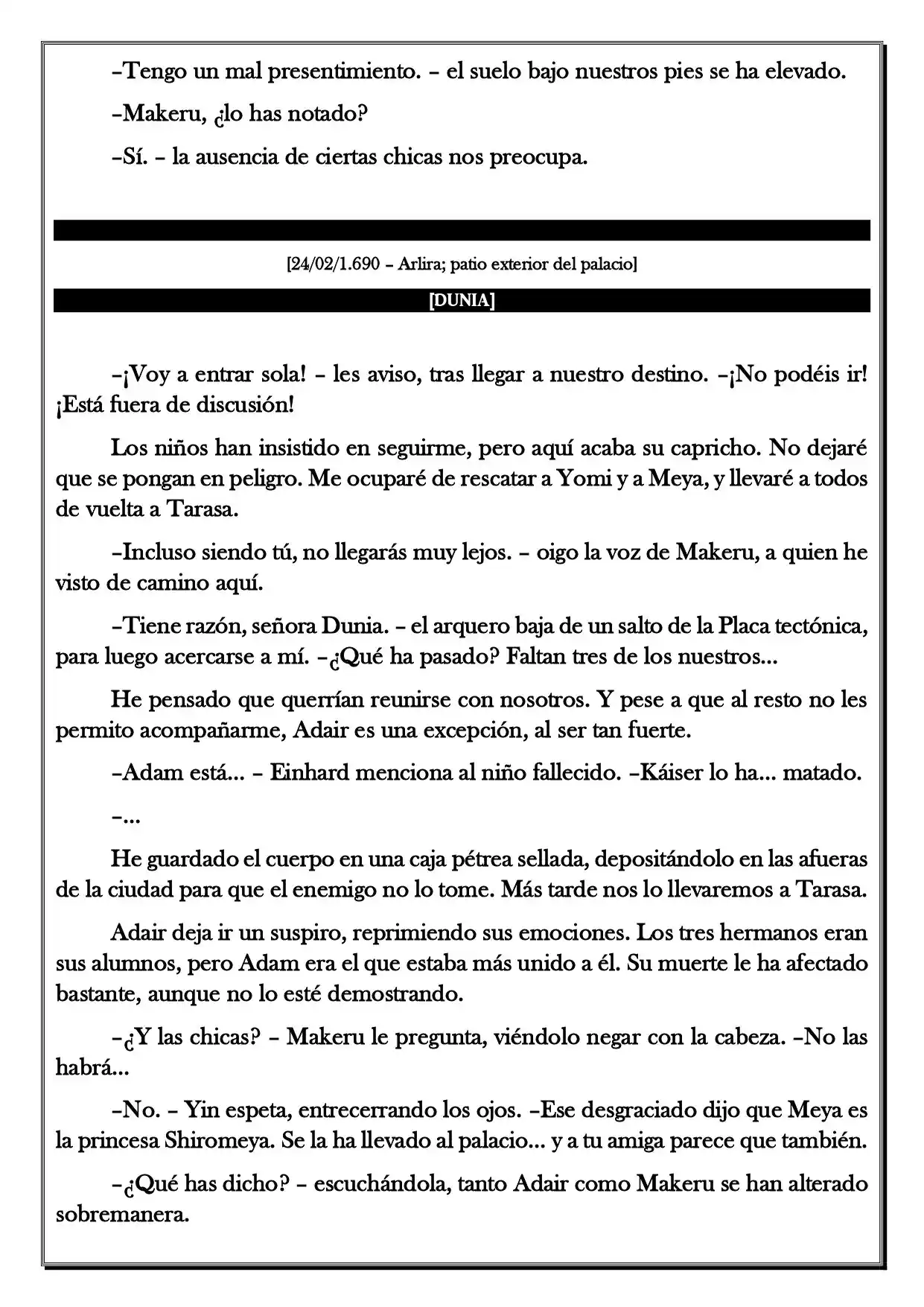 Monochrome Cross - Remade (Novela) - Capítulo 101 - Página 5 - LectorTMOo
