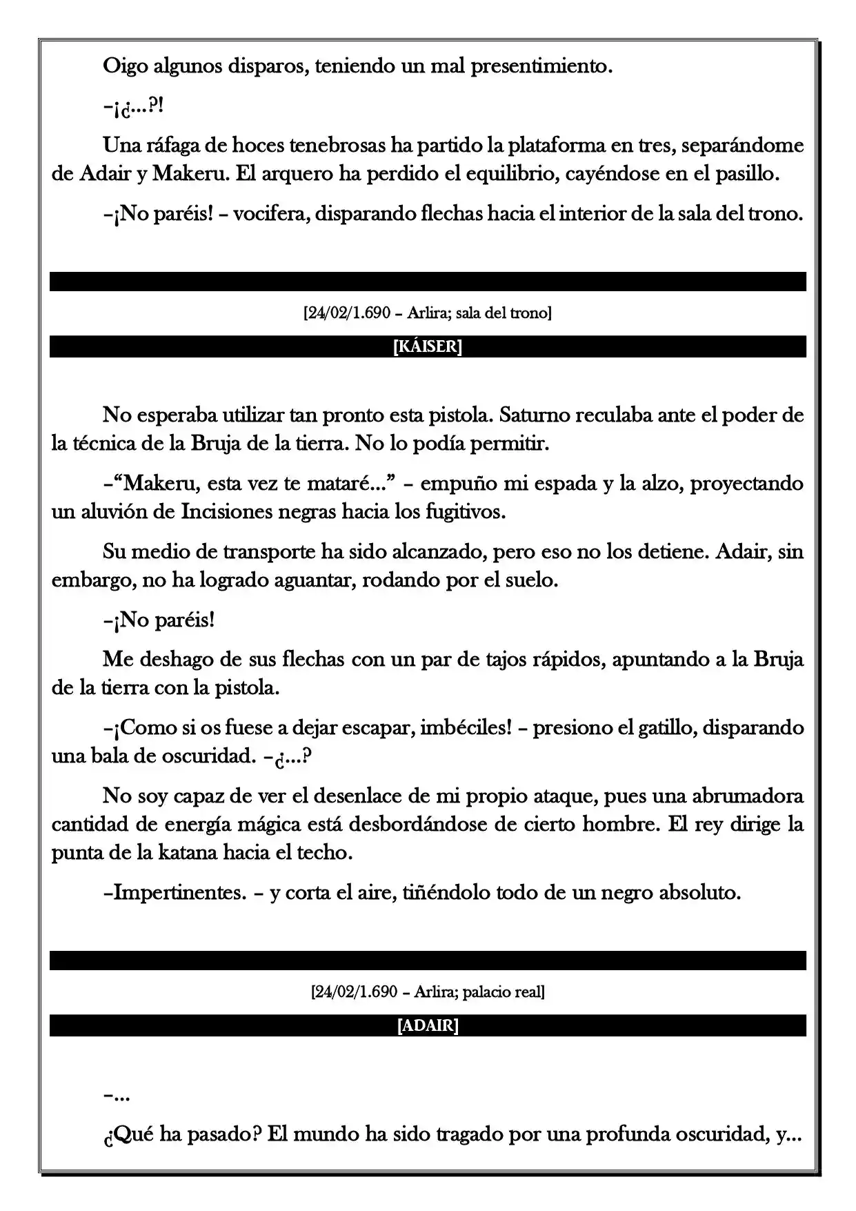 Monochrome Cross - Remade (Novela) - Capítulo 103 - Página 4 - LectorTMOo