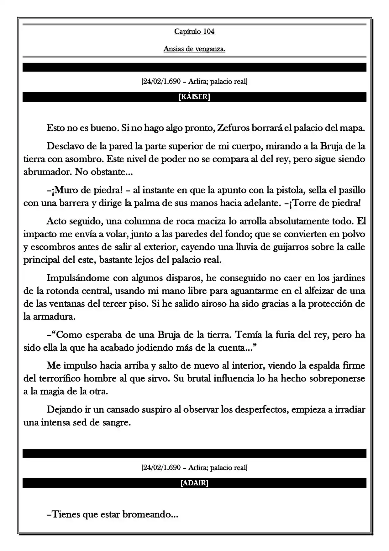 Monochrome Cross - Remade (Novela) - Capítulo 104 - Página 2 - LectorTMOo