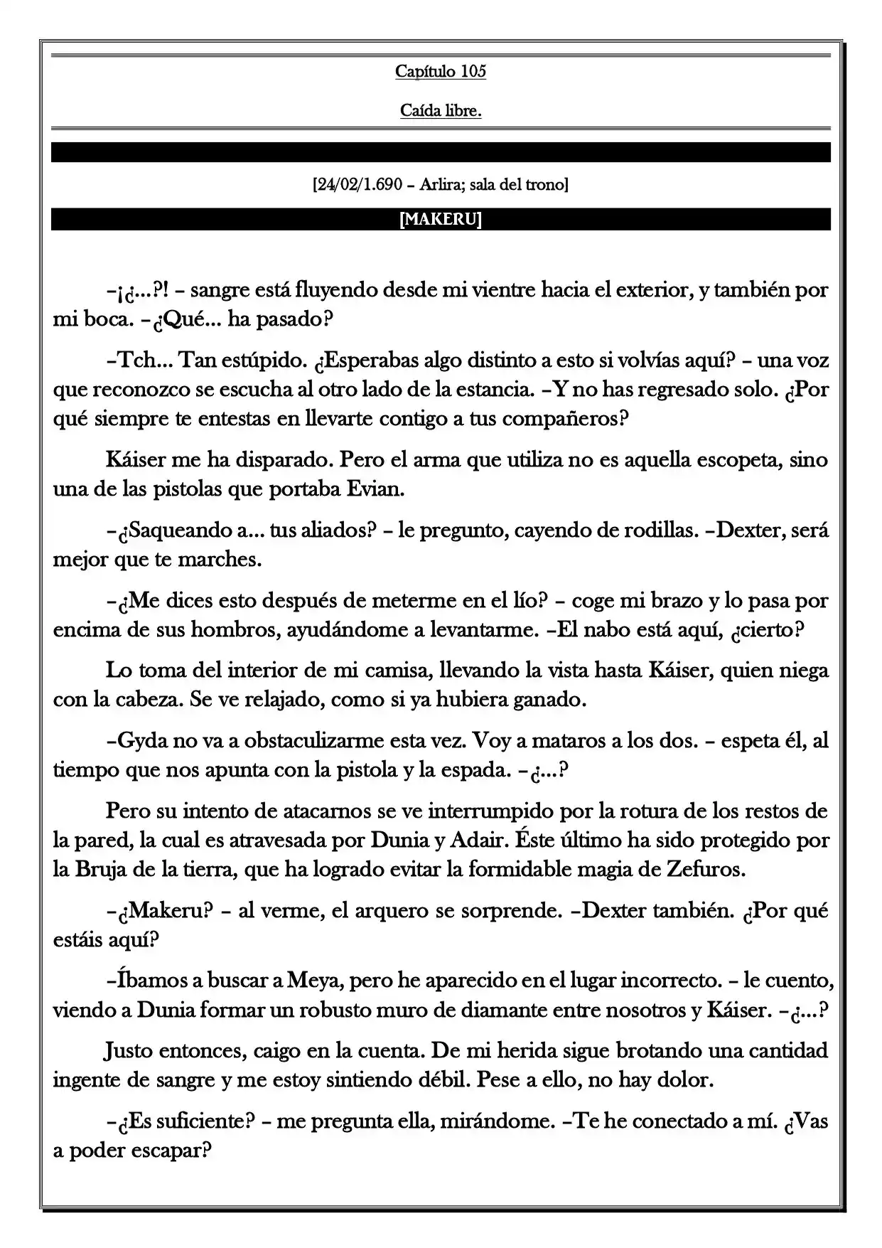 Monochrome Cross - Remade (Novela) - Capítulo 105 - Página 2 - LectorTMOo