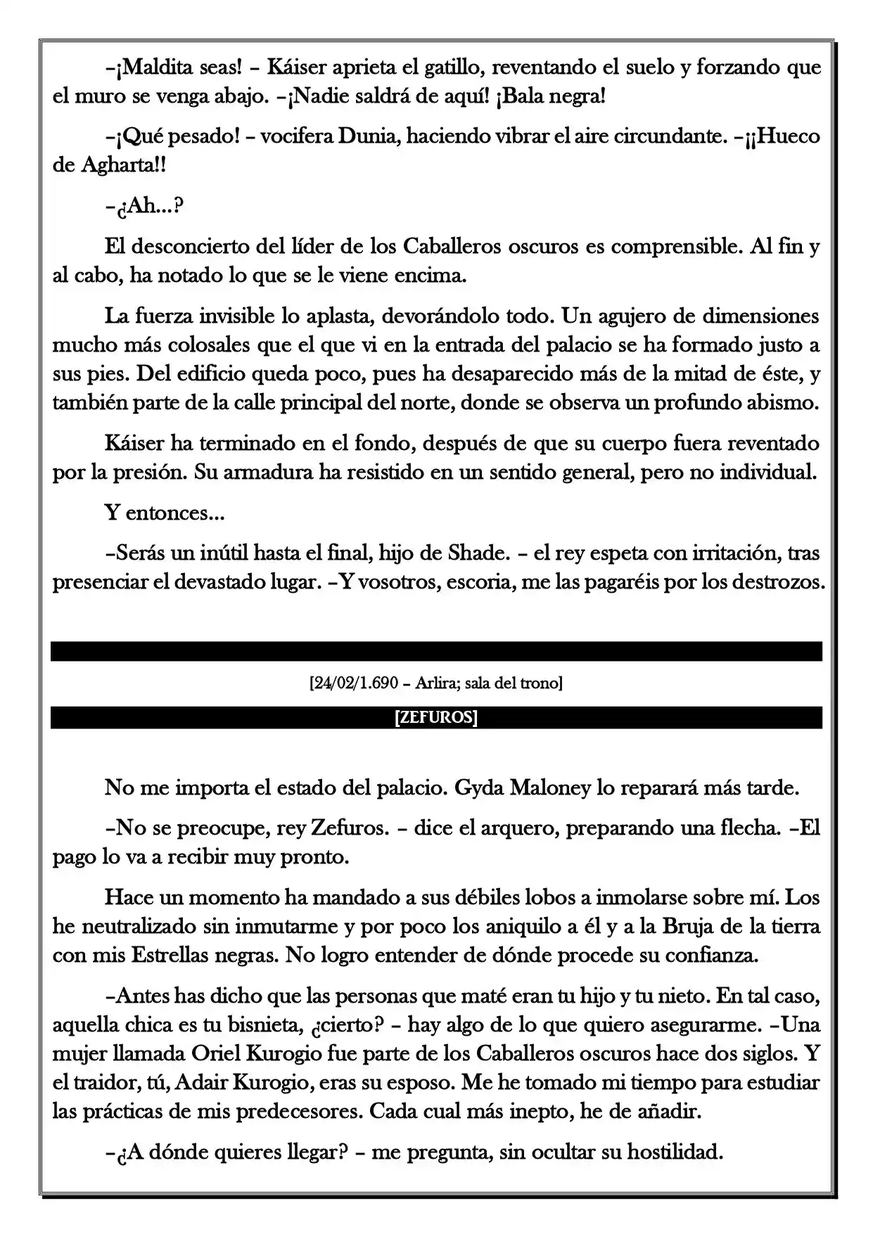 Monochrome Cross - Remade (Novela) - Capítulo 105 - Página 3 - LectorTMOo