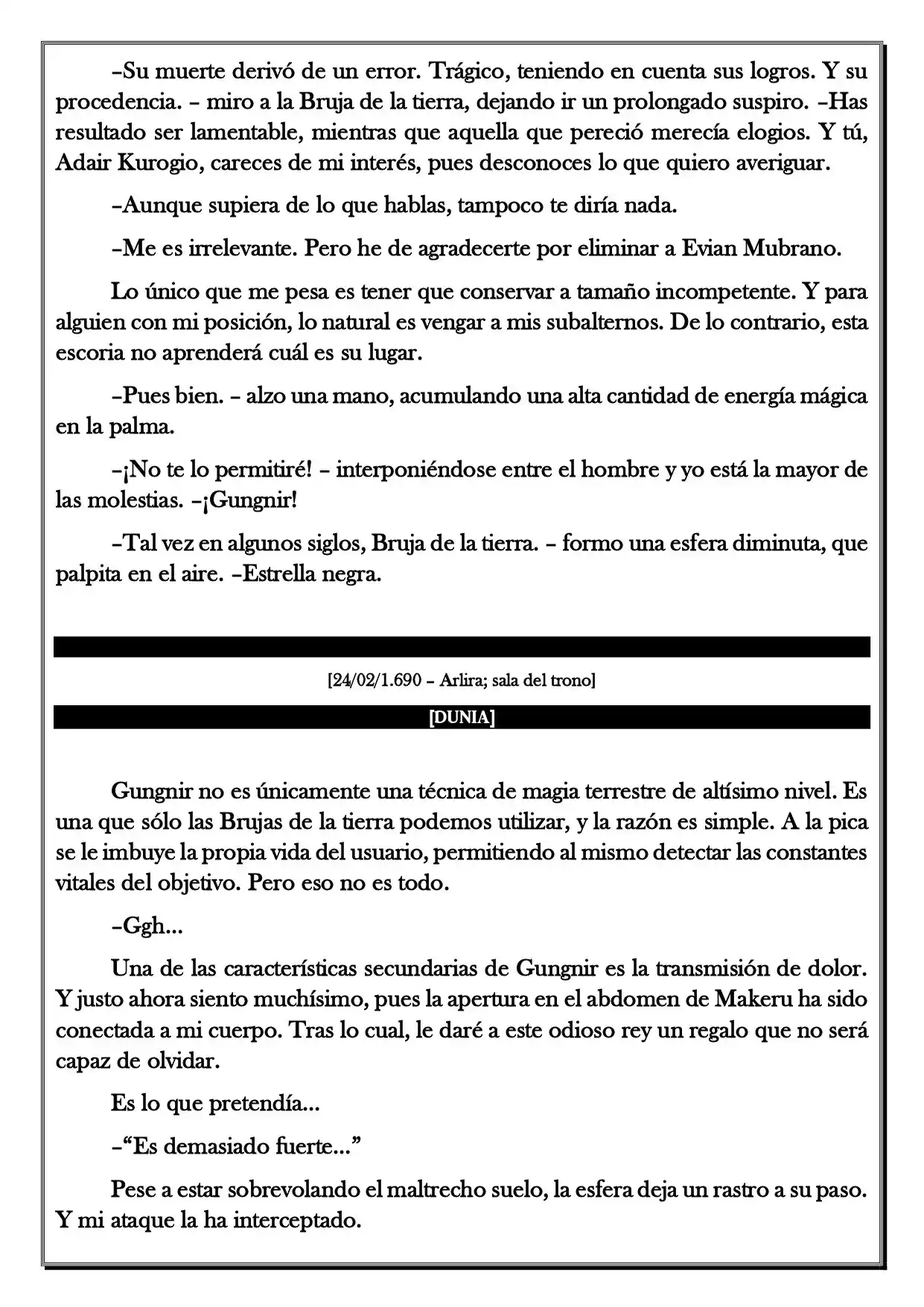 Monochrome Cross - Remade (Novela) - Capítulo 105 - Página 4 - LectorTMOo