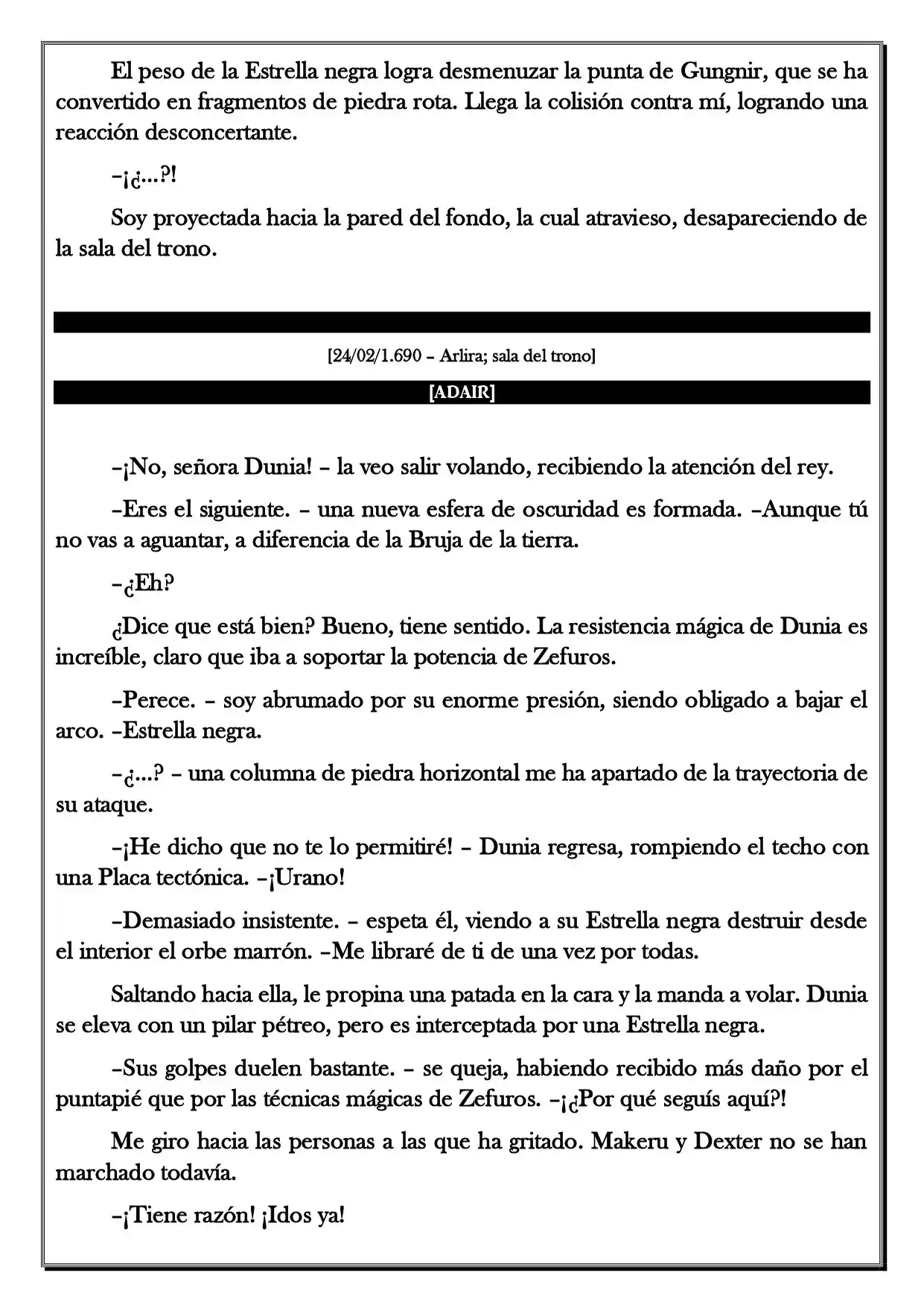 Monochrome Cross - Remade (Novela) - Capítulo 105 - Página 5 - LectorTMOo