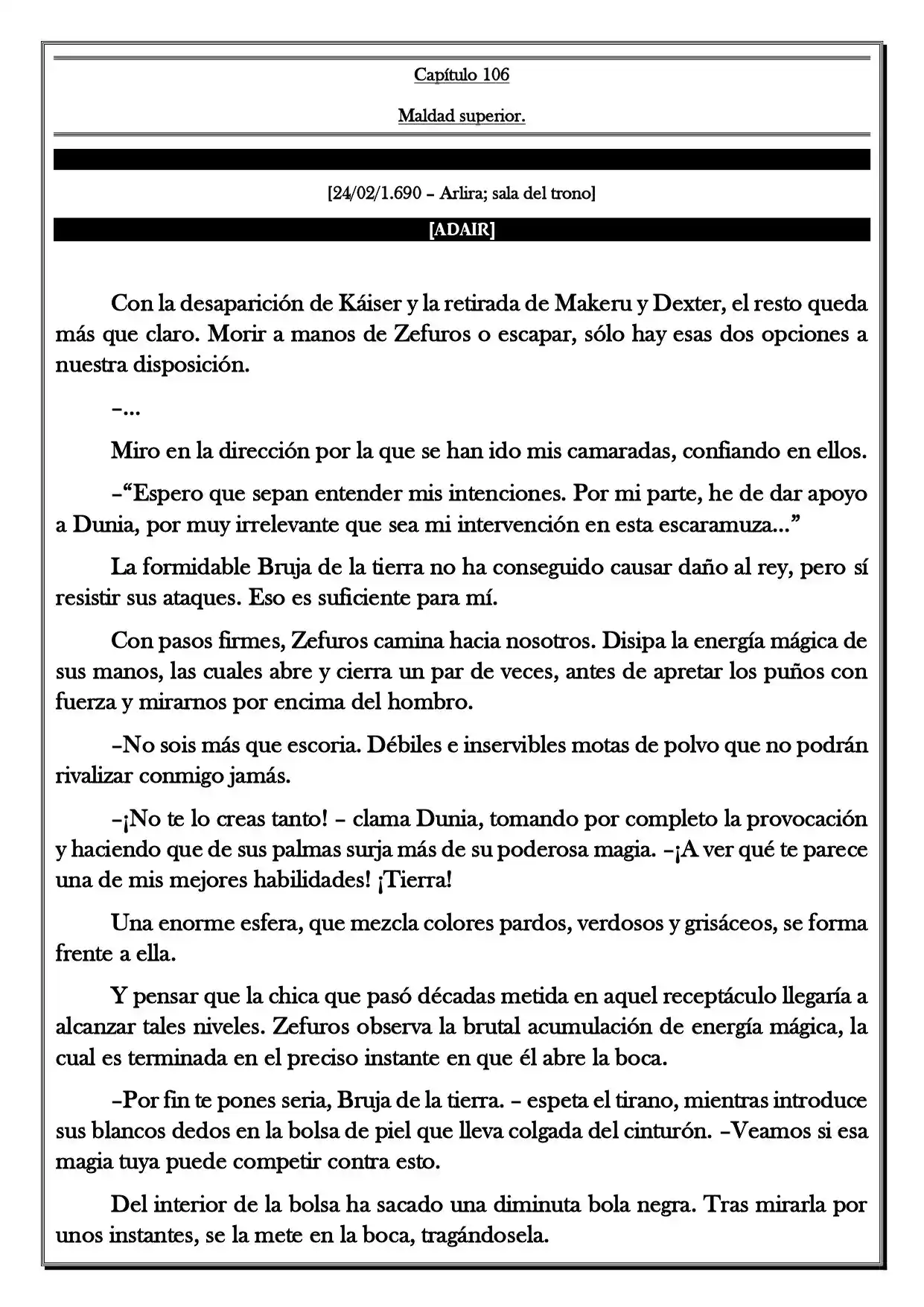 Monochrome Cross - Remade (Novela) - Capítulo 106 - Página 2 - LectorTMOo
