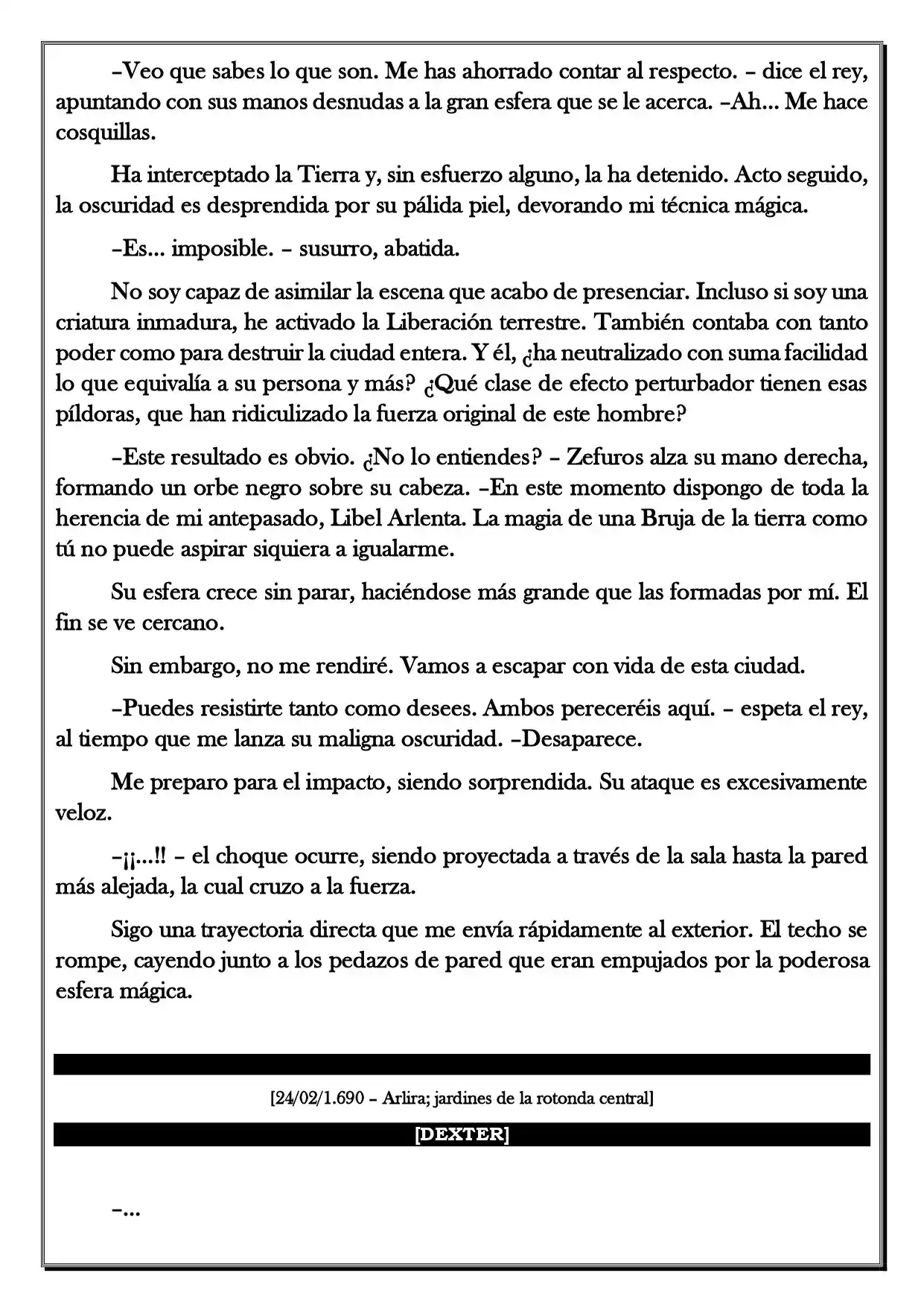 Monochrome Cross - Remade (Novela) - Capítulo 106 - Página 4 - LectorTMOo