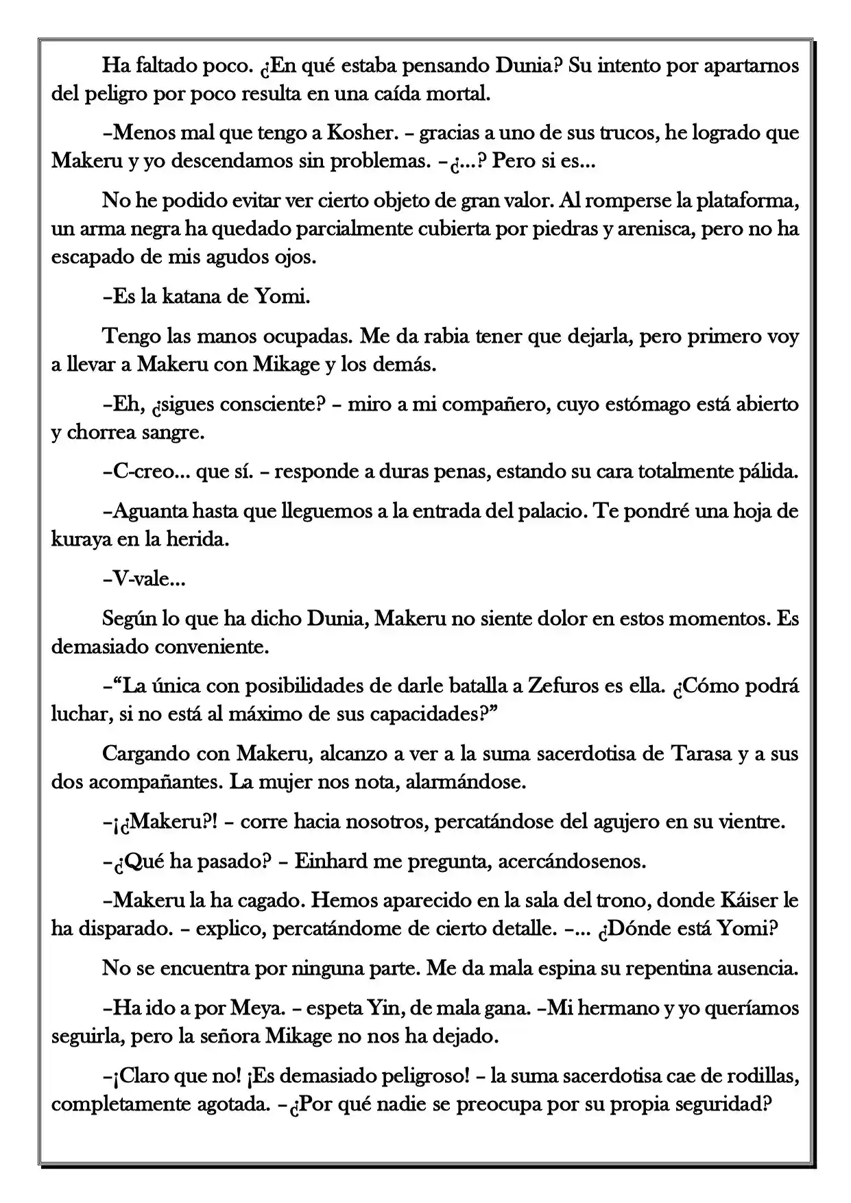 Monochrome Cross - Remade (Novela) - Capítulo 106 - Página 5 - LectorTMOo