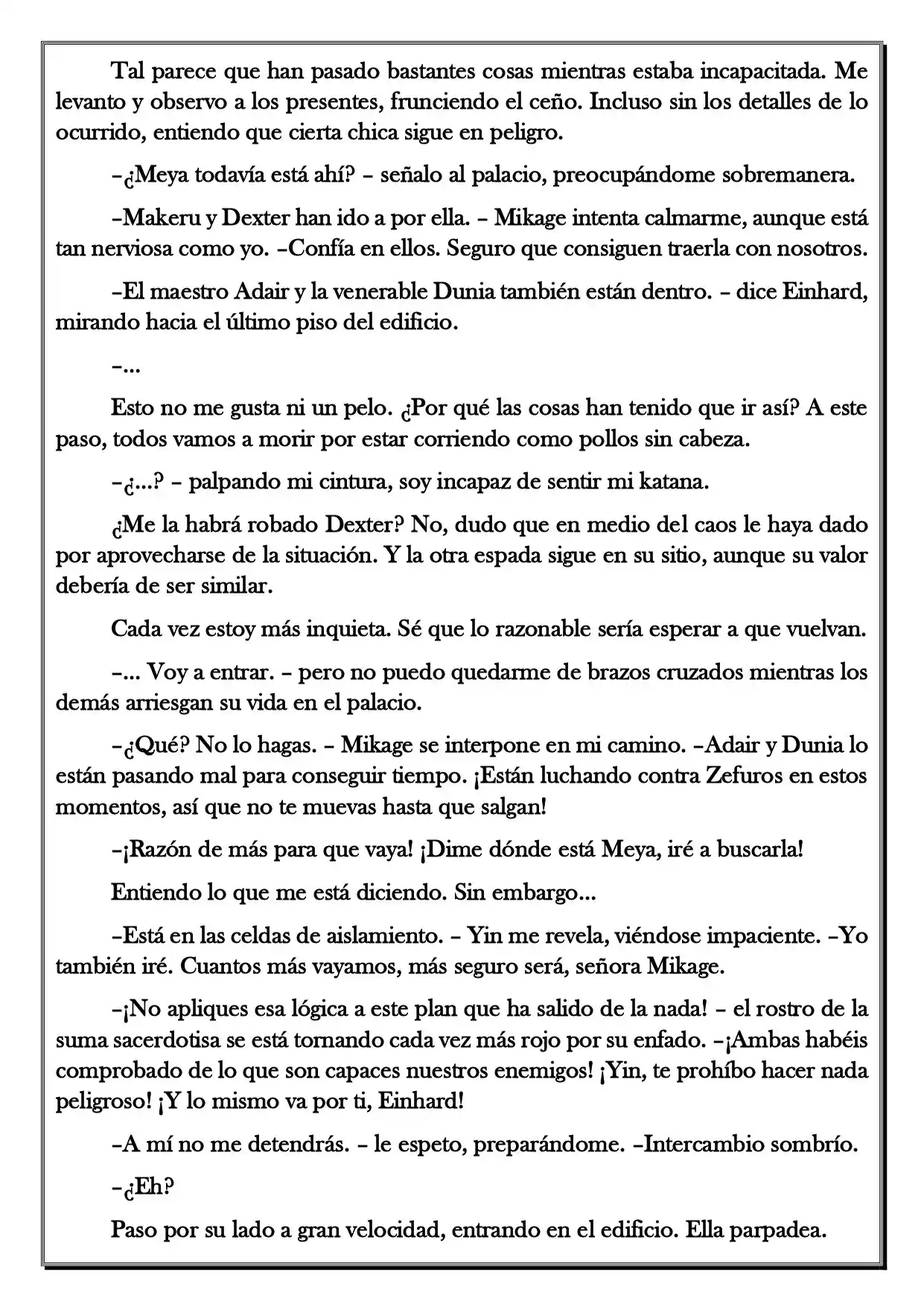 Monochrome Cross - Remade (Novela) - Capítulo 107 - Página 3 - LectorTMOo