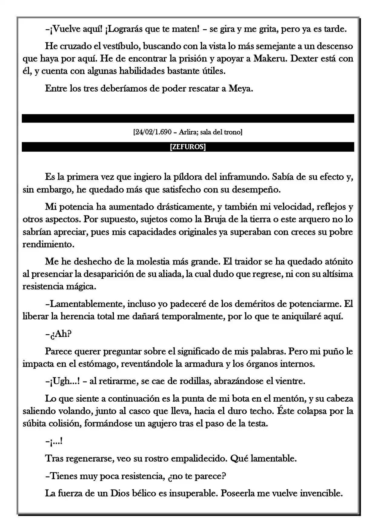 Monochrome Cross - Remade (Novela) - Capítulo 107 - Página 4 - LectorTMOo