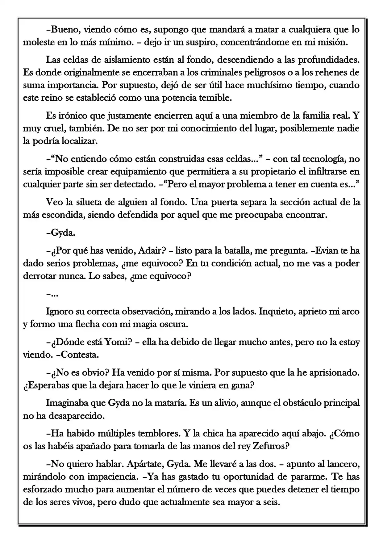 Monochrome Cross - Remade (Novela) - Capítulo 108 - Página 4 - LectorTMOo