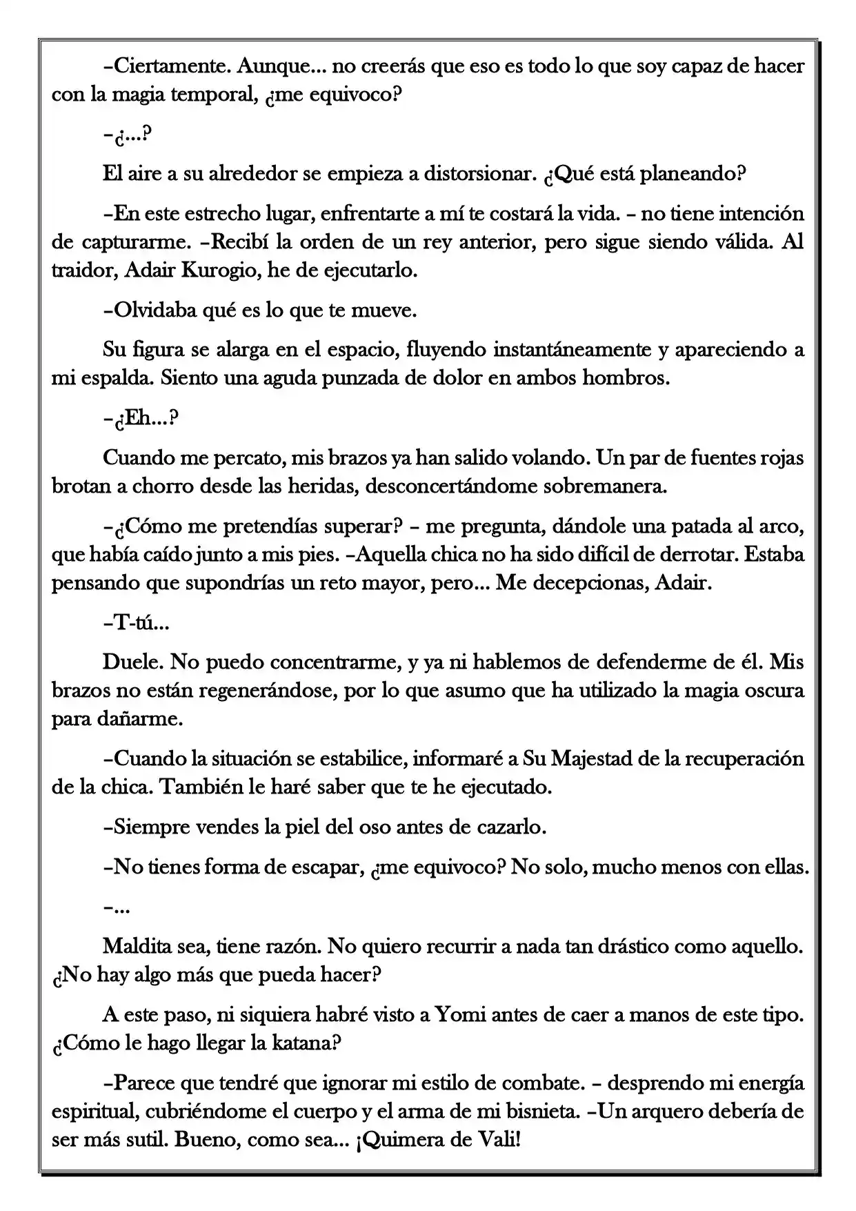 Monochrome Cross - Remade (Novela) - Capítulo 108 - Página 5 - LectorTMOo