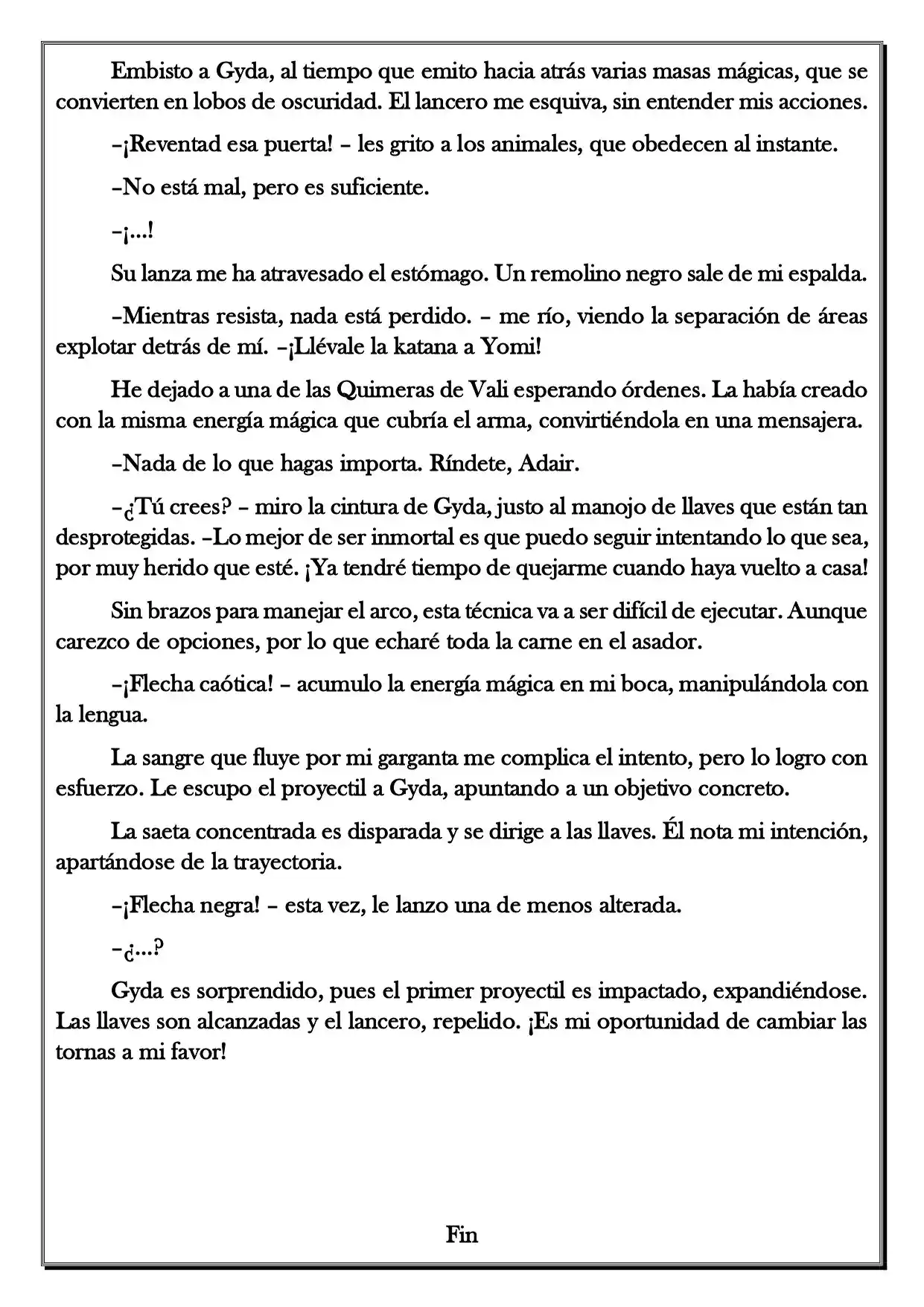 Monochrome Cross - Remade (Novela) - Capítulo 108 - Página 6 - LectorTMOo