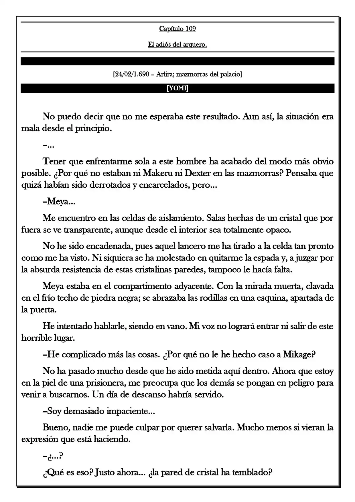 Monochrome Cross - Remade (Novela) - Capítulo 109 - Página 2 - LectorTMOo